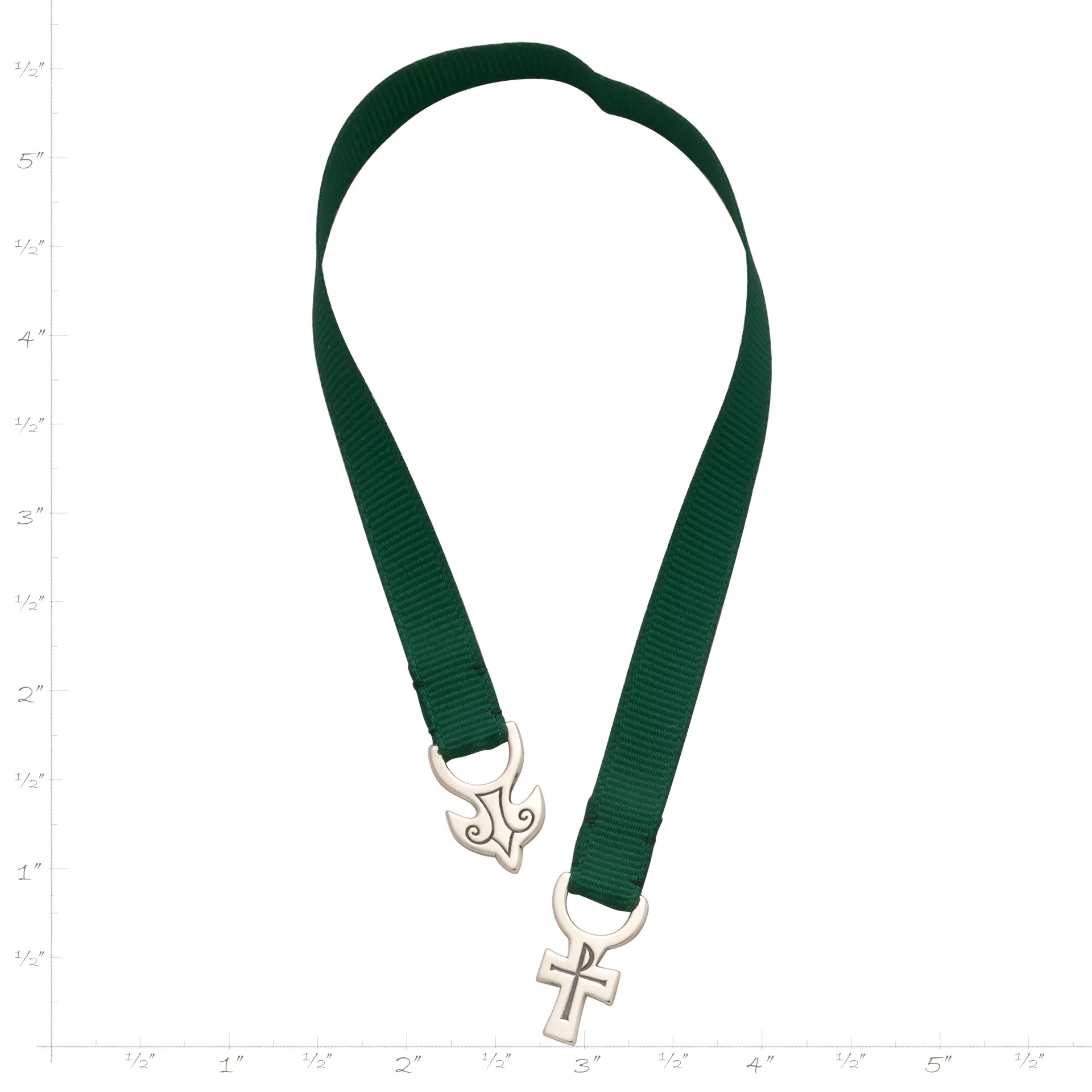Dove and Cross Ribbon Bookmark - Image 2