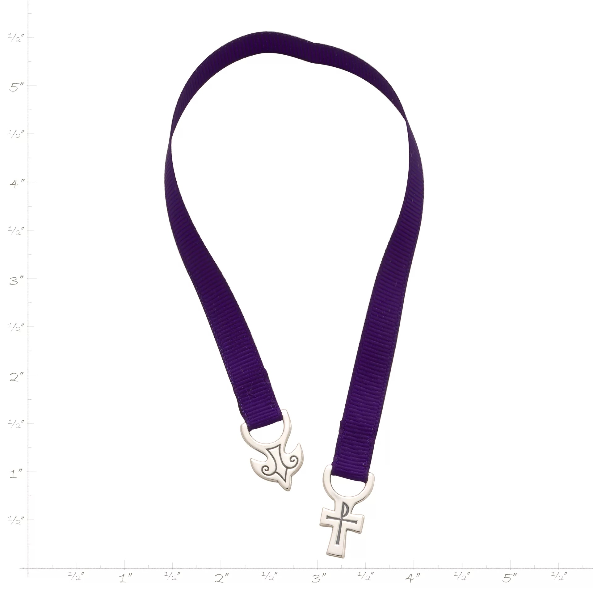 Dove and Cross Ribbon Bookmark - Image 2