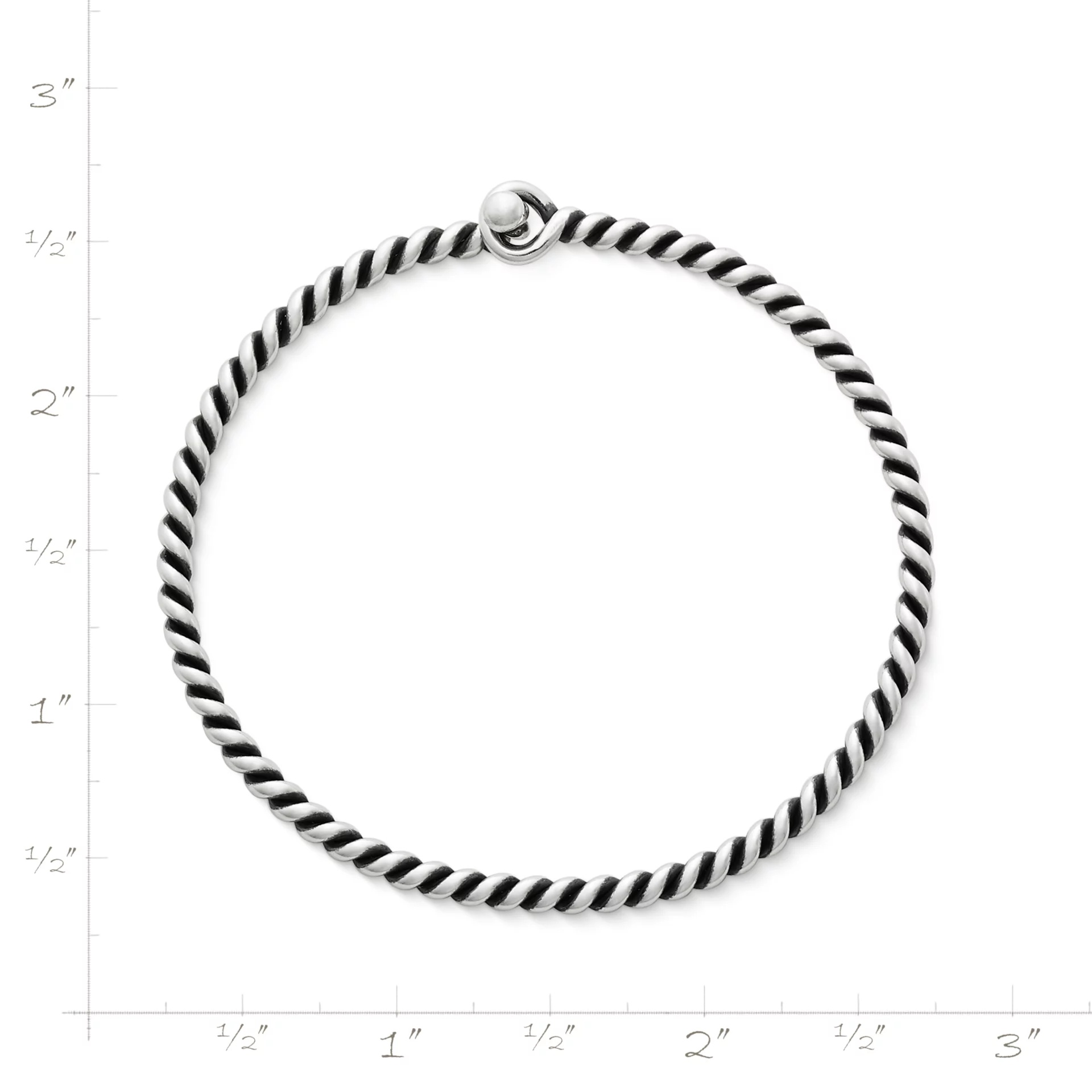 Twisted Wire Hook-On Bracelet - Image 3