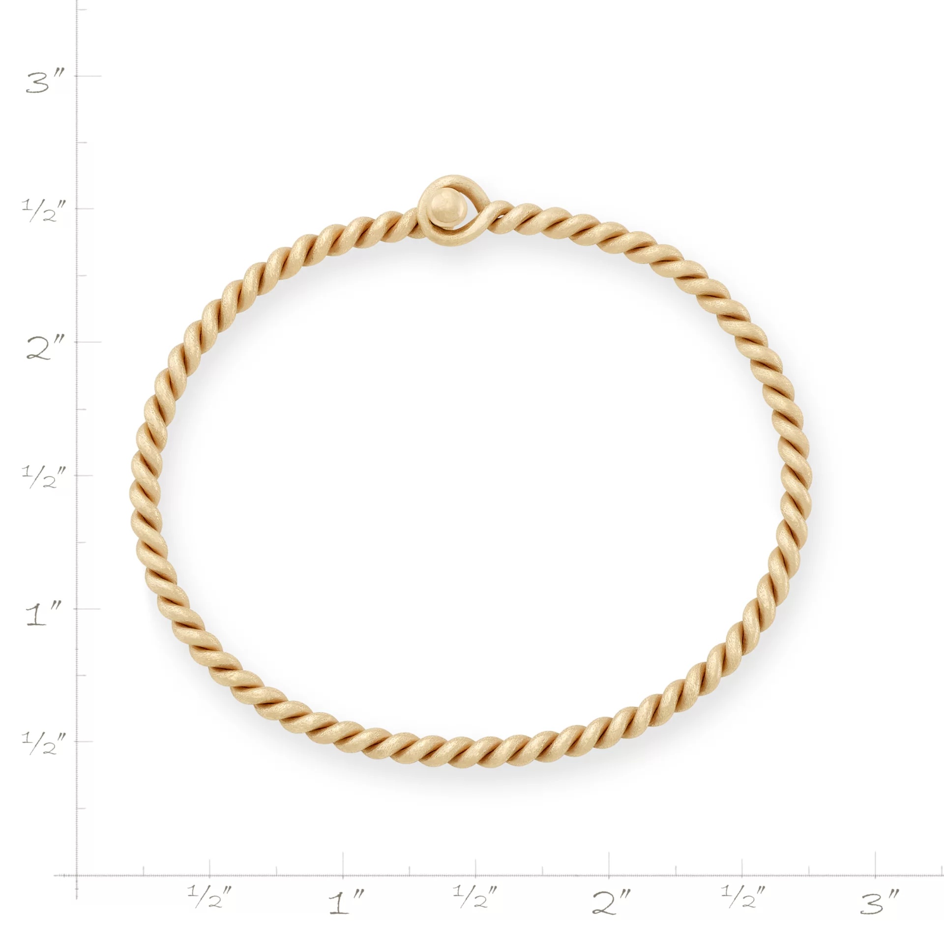 Twisted Wire Hook-On Bracelet - Image 2