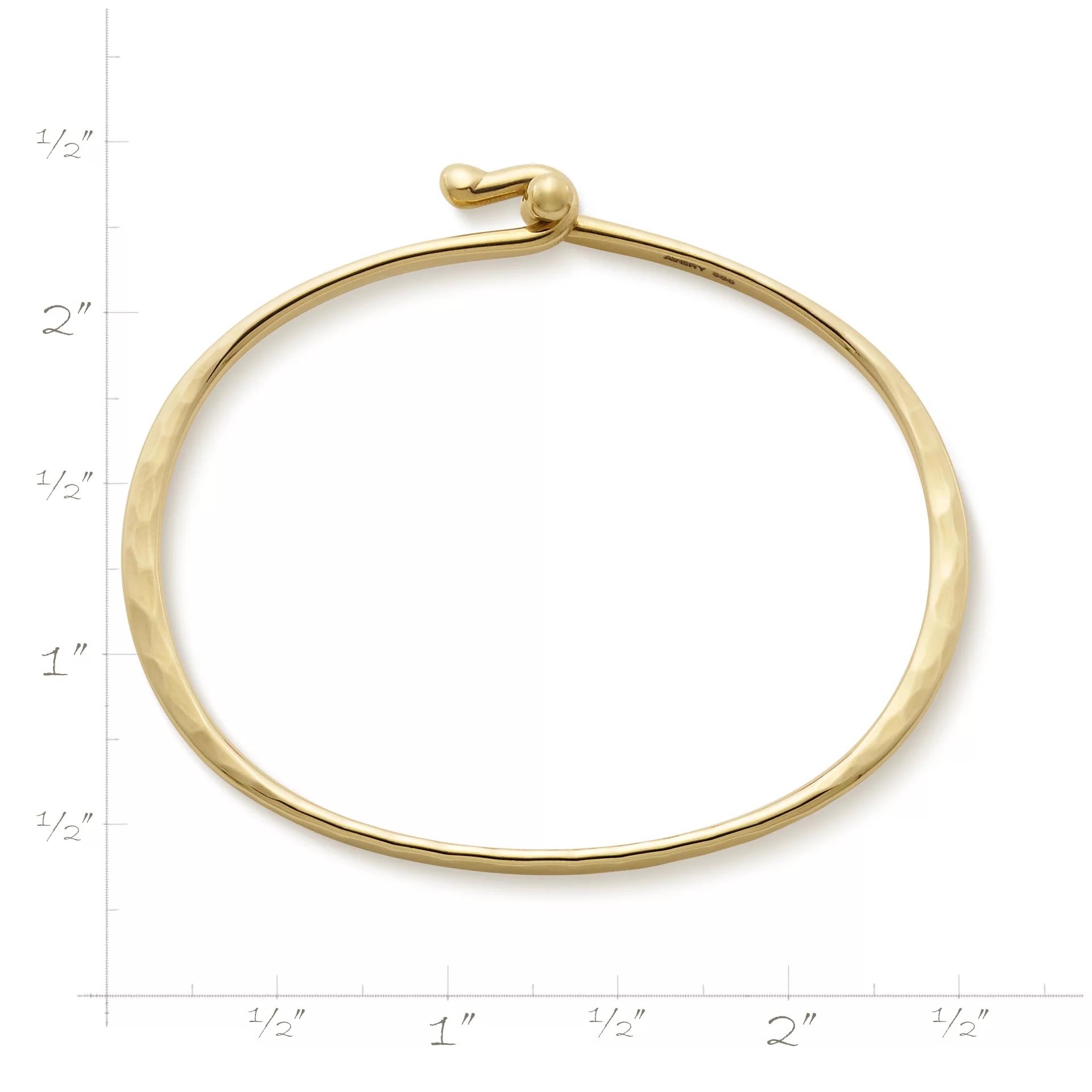 Hammered Hook-On Bracelet - Image 2