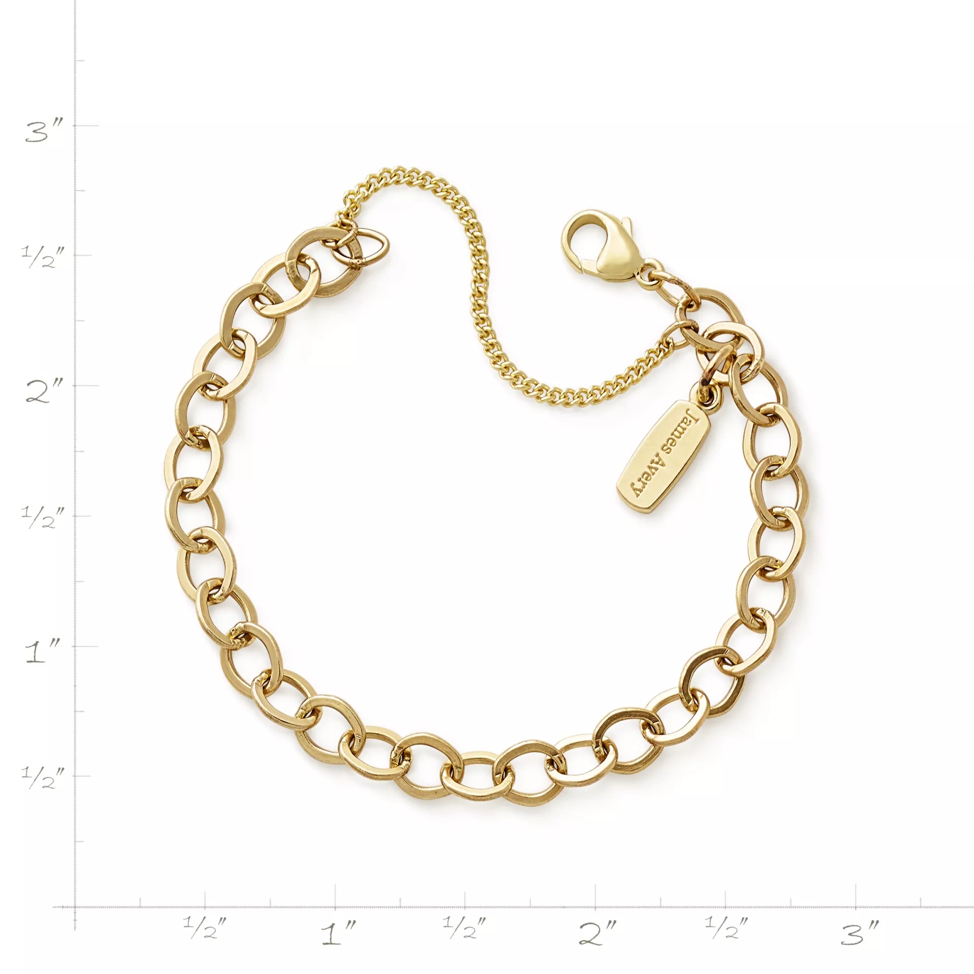 Forged Link Charm Bracelet - Image 3