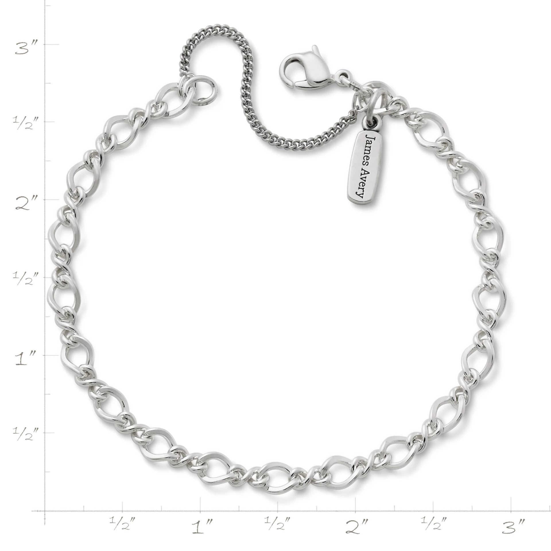Medium Twist Charm Bracelet - Image 2