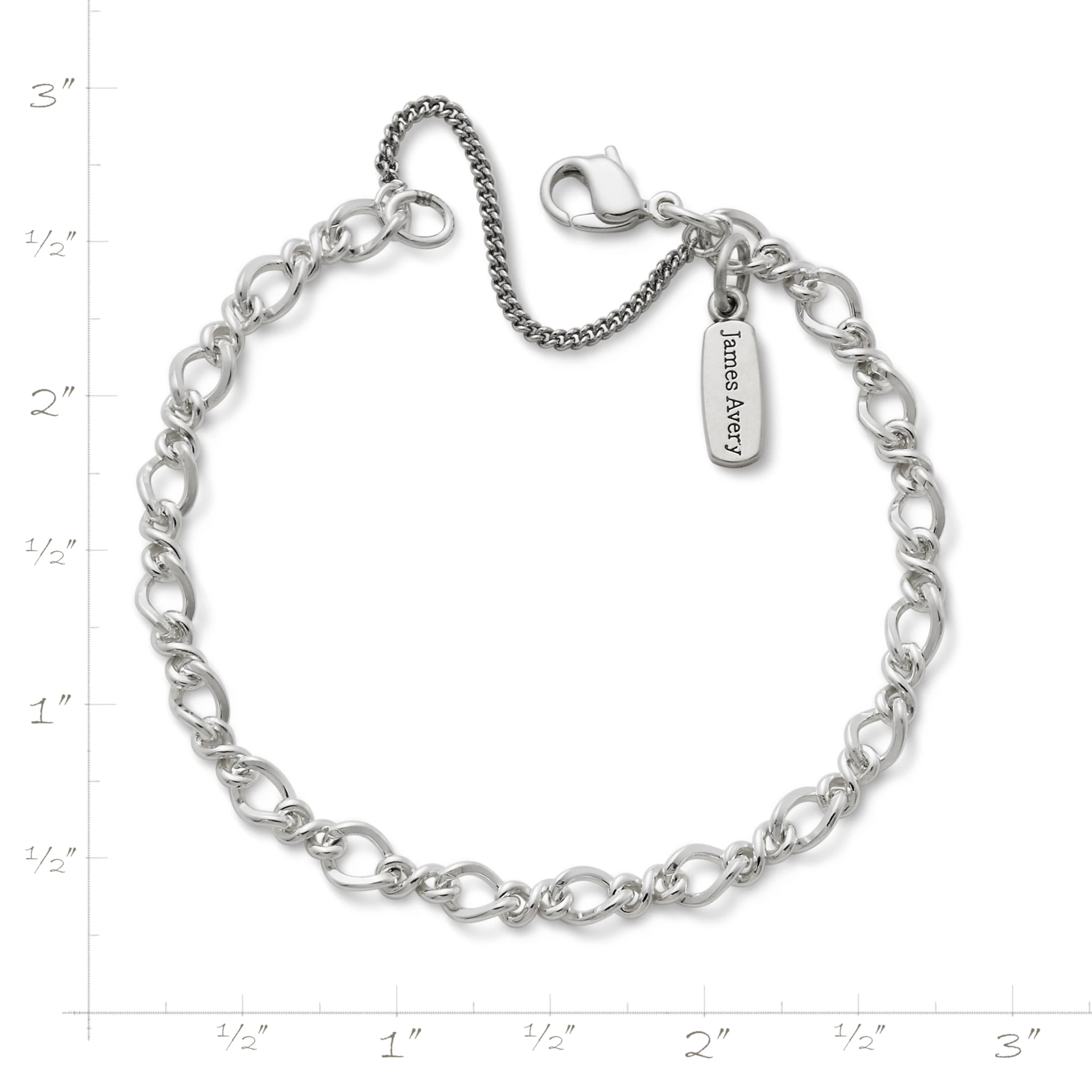 Medium Twist Charm Bracelet - Image 2