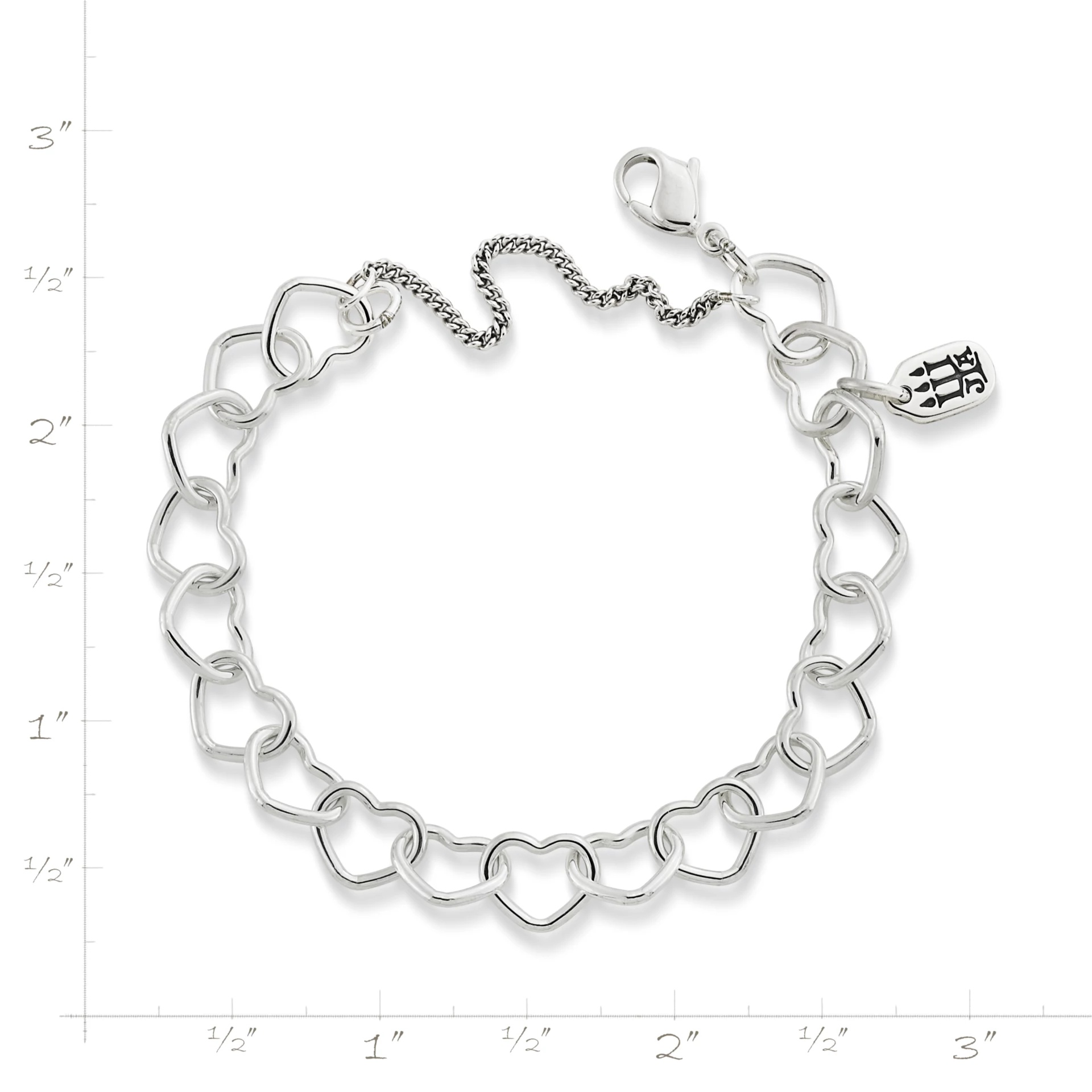 Connected Hearts Charm Bracelet - Image 5