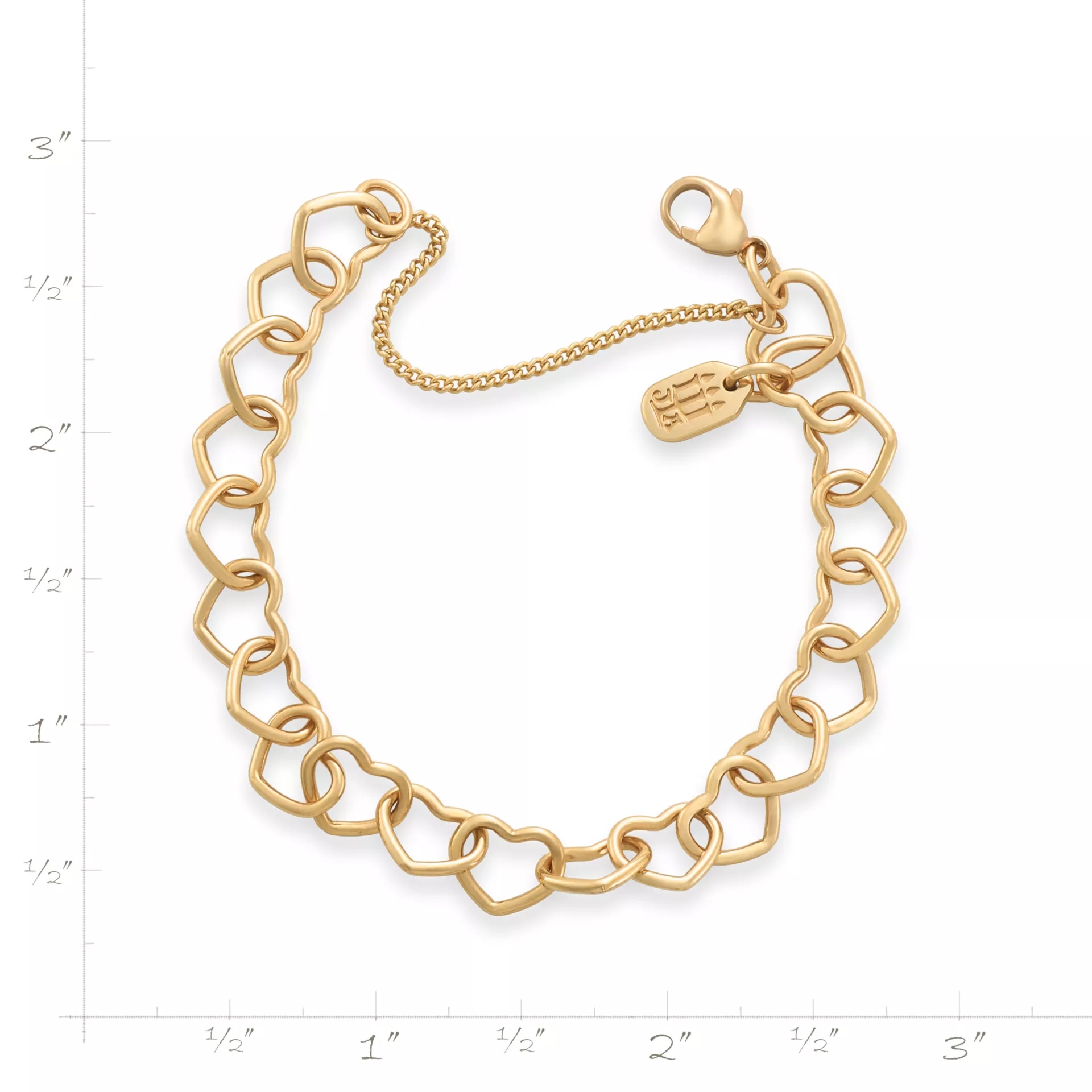 Connected Hearts Charm Bracelet - Image 5