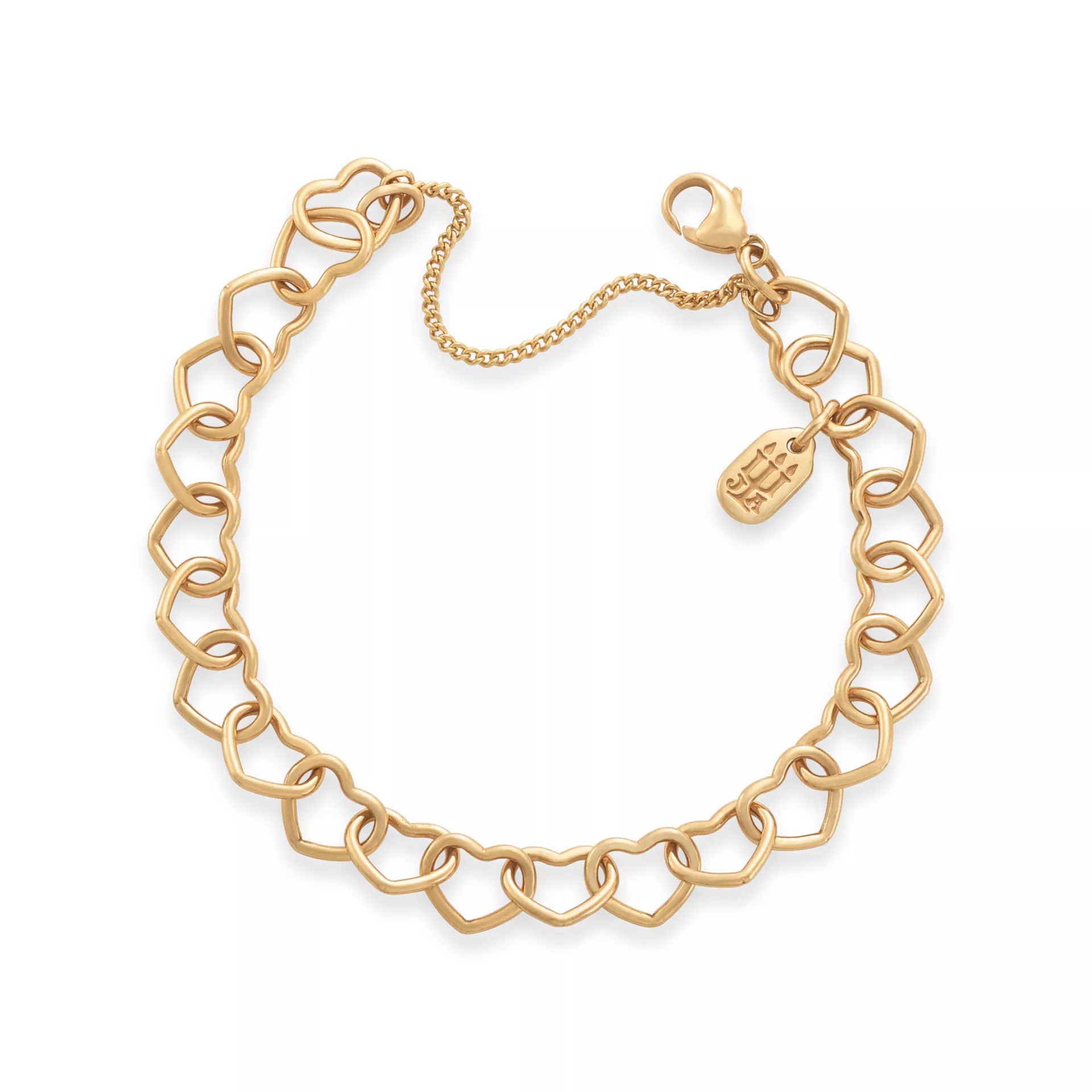 Connected Hearts Charm Bracelet