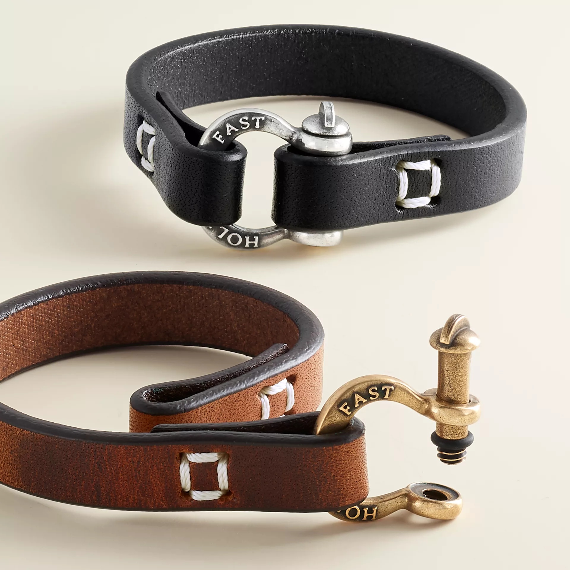 Hold Fast Leather Bracelet - Image 5