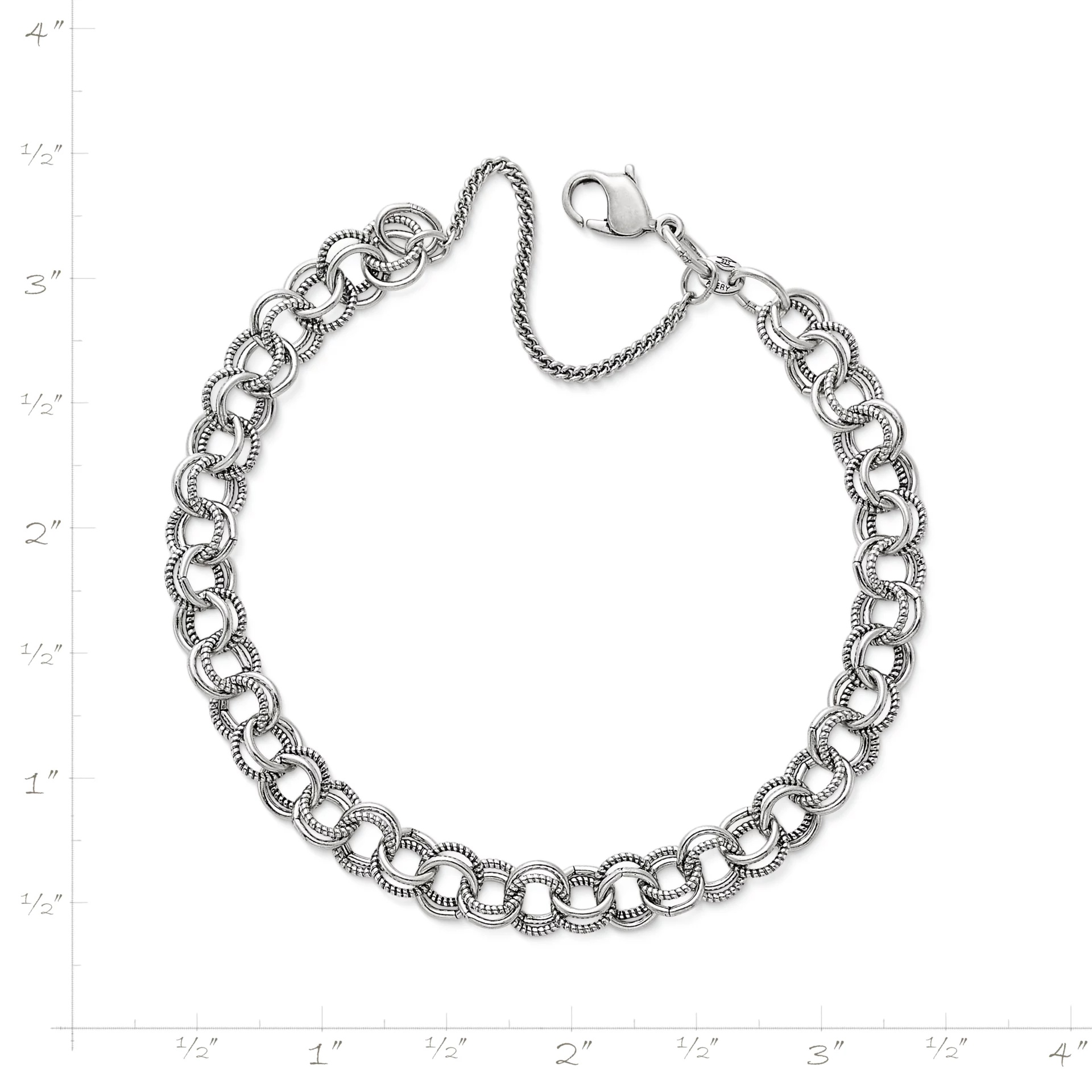 Double Link Charm Bracelet - Image 2