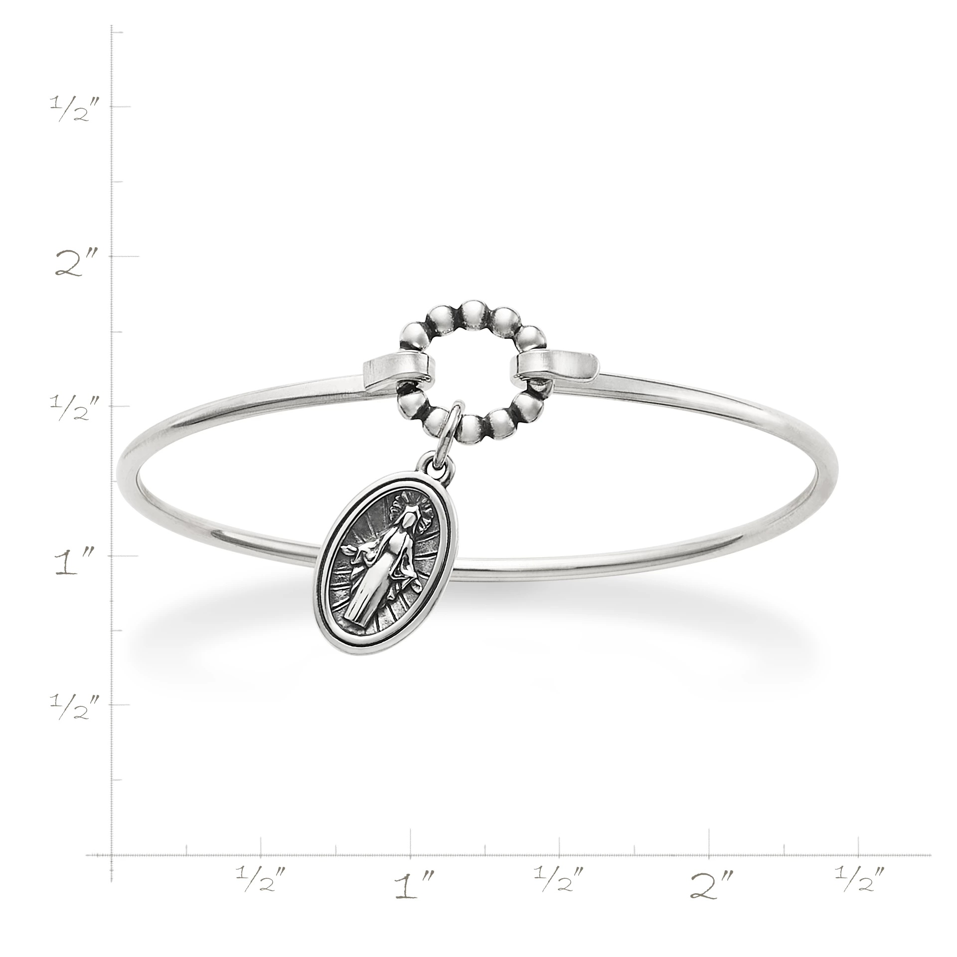 Virgin Mary Hook-On Bracelet - Image 5