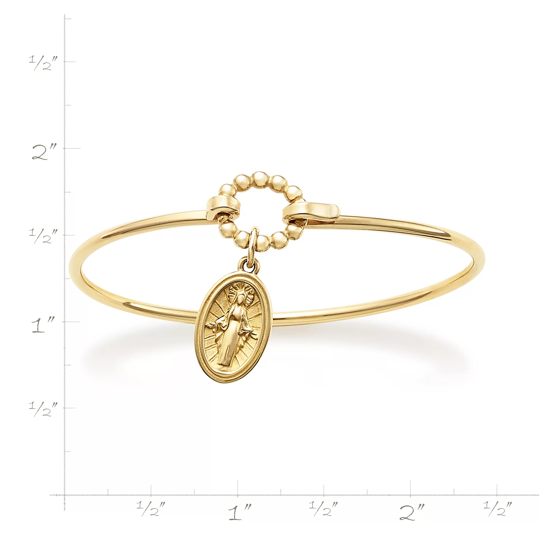 Virgin Mary Hook-On Bracelet - Image 5