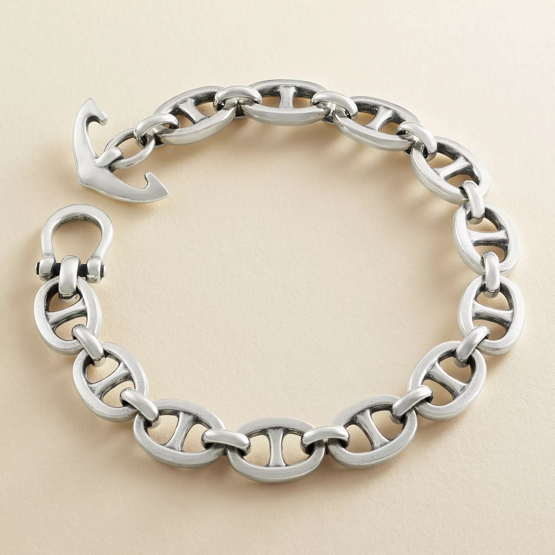 Anchor Chain Link Bracelet - Image 2