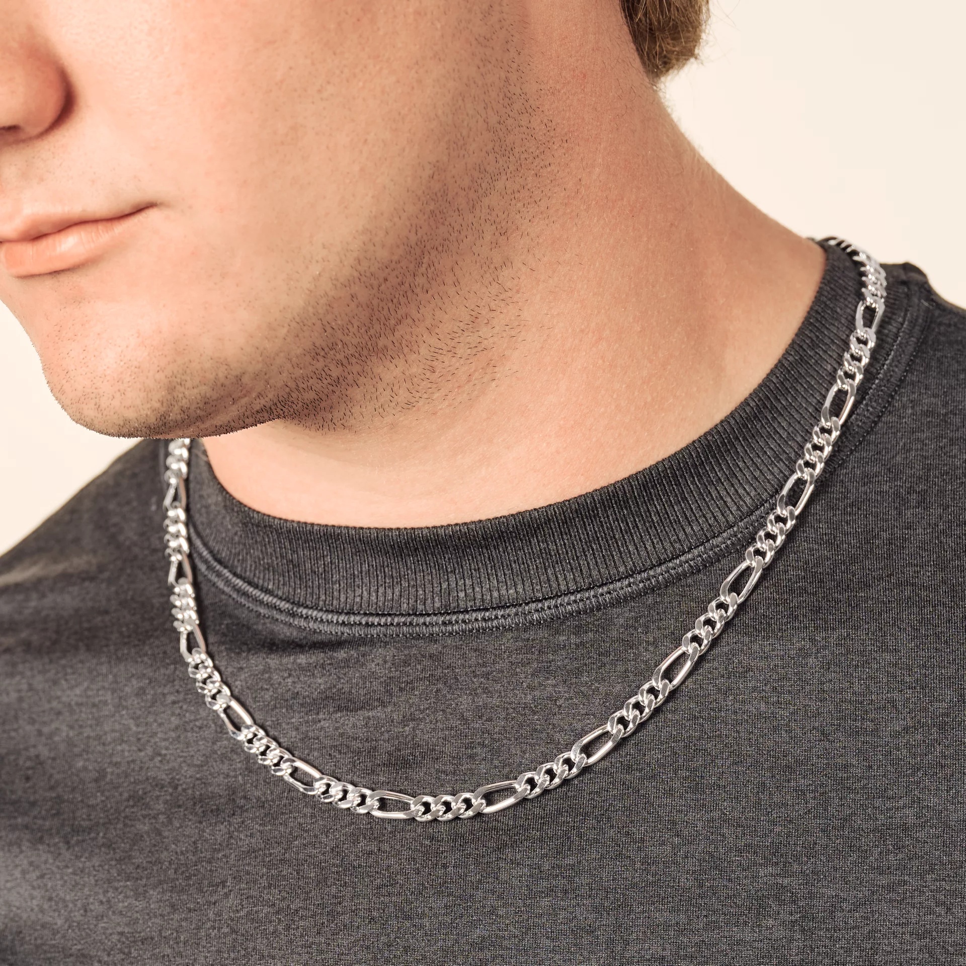 Extra Heavy Figaro Chain - Image 3