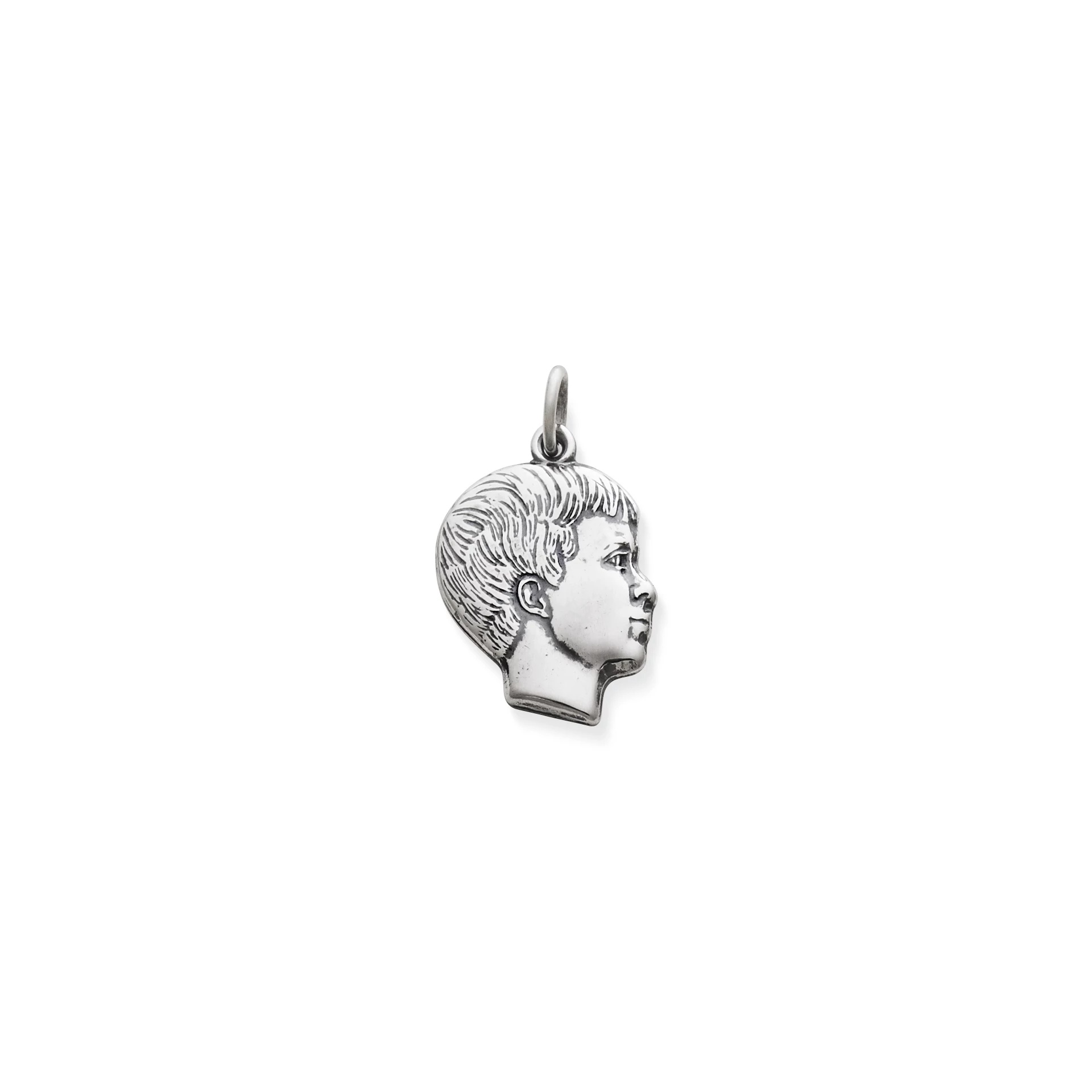 Boy's Profile Charm