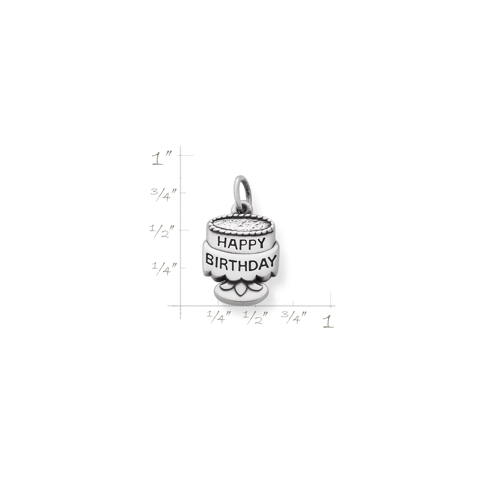 Tiny Birthday Cake Charm - Image 2