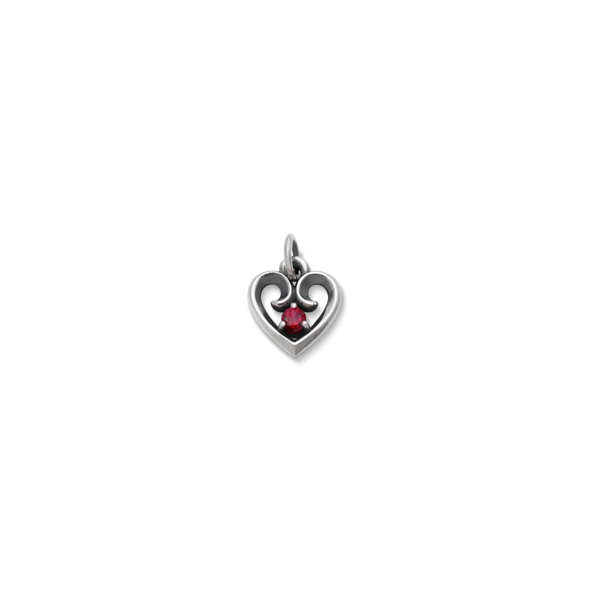 Avery Remembrance Heart Birthstone Charm