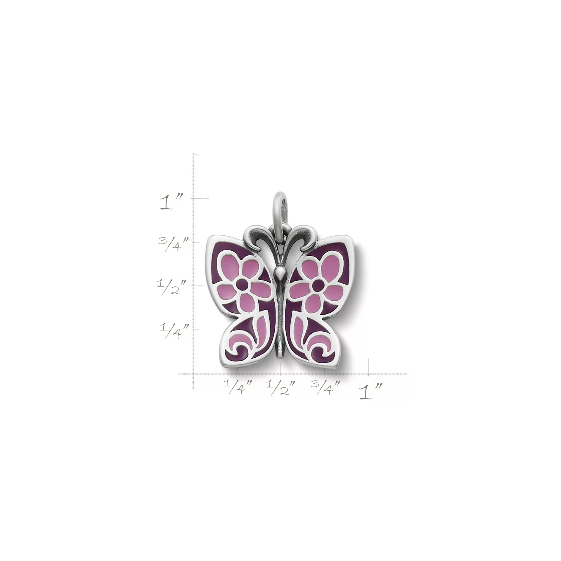 Enamel Butterfly Charm - Image 2