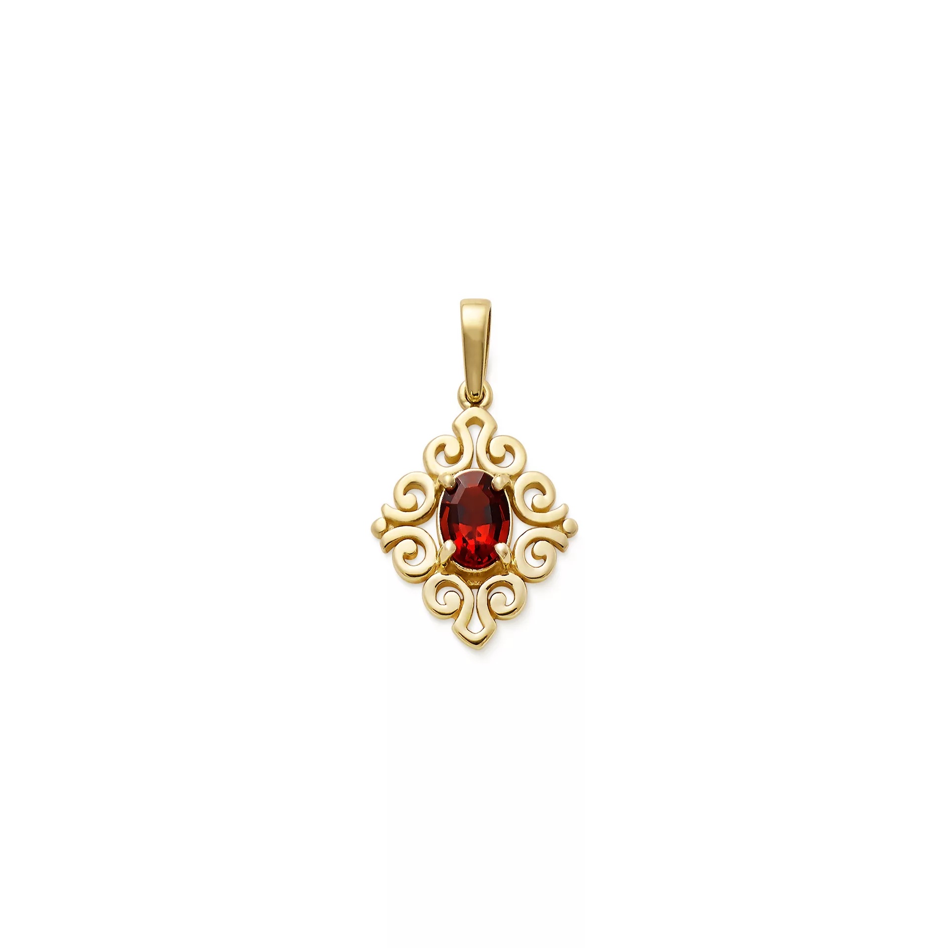 Spanish Lace Birthstone Pendant