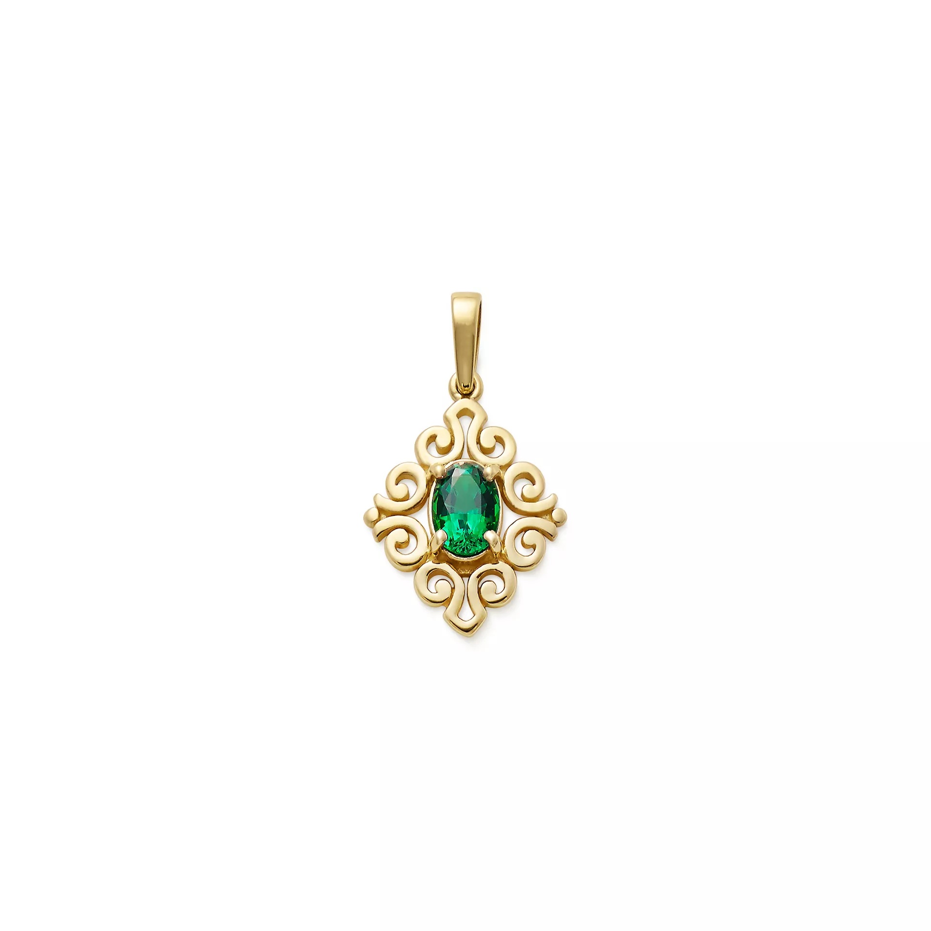 Spanish Lace Birthstone Pendant