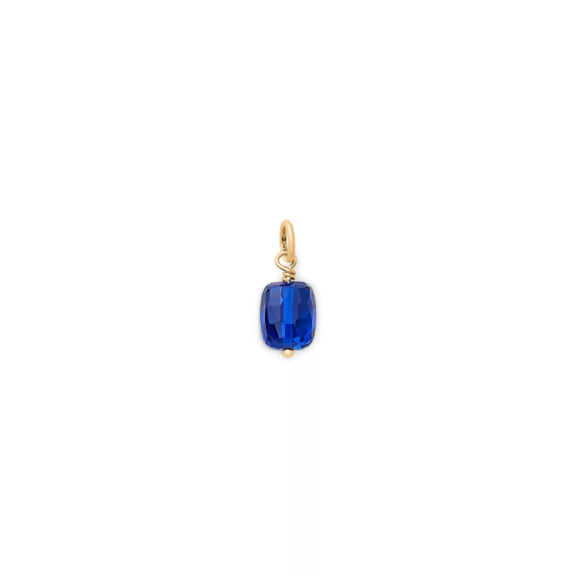 Faceted Gemstone Bead Pendant