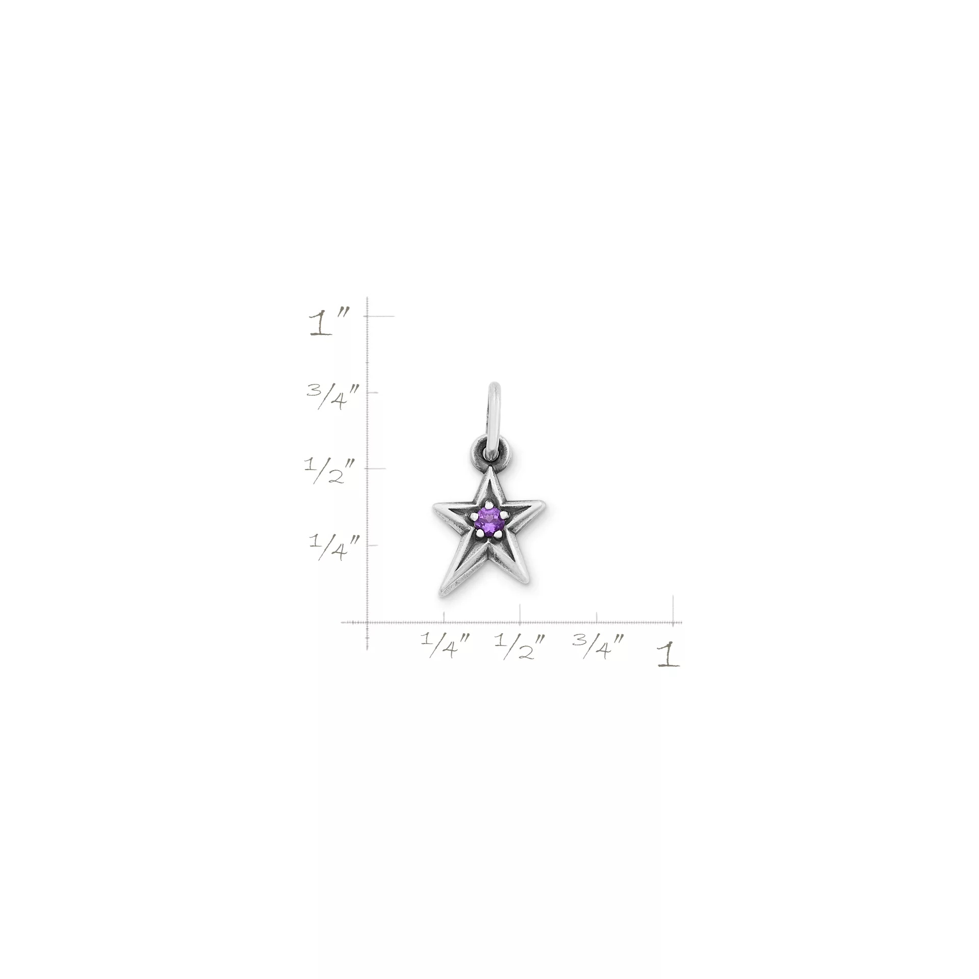 Shining Star Birthstone Charm - Image 4