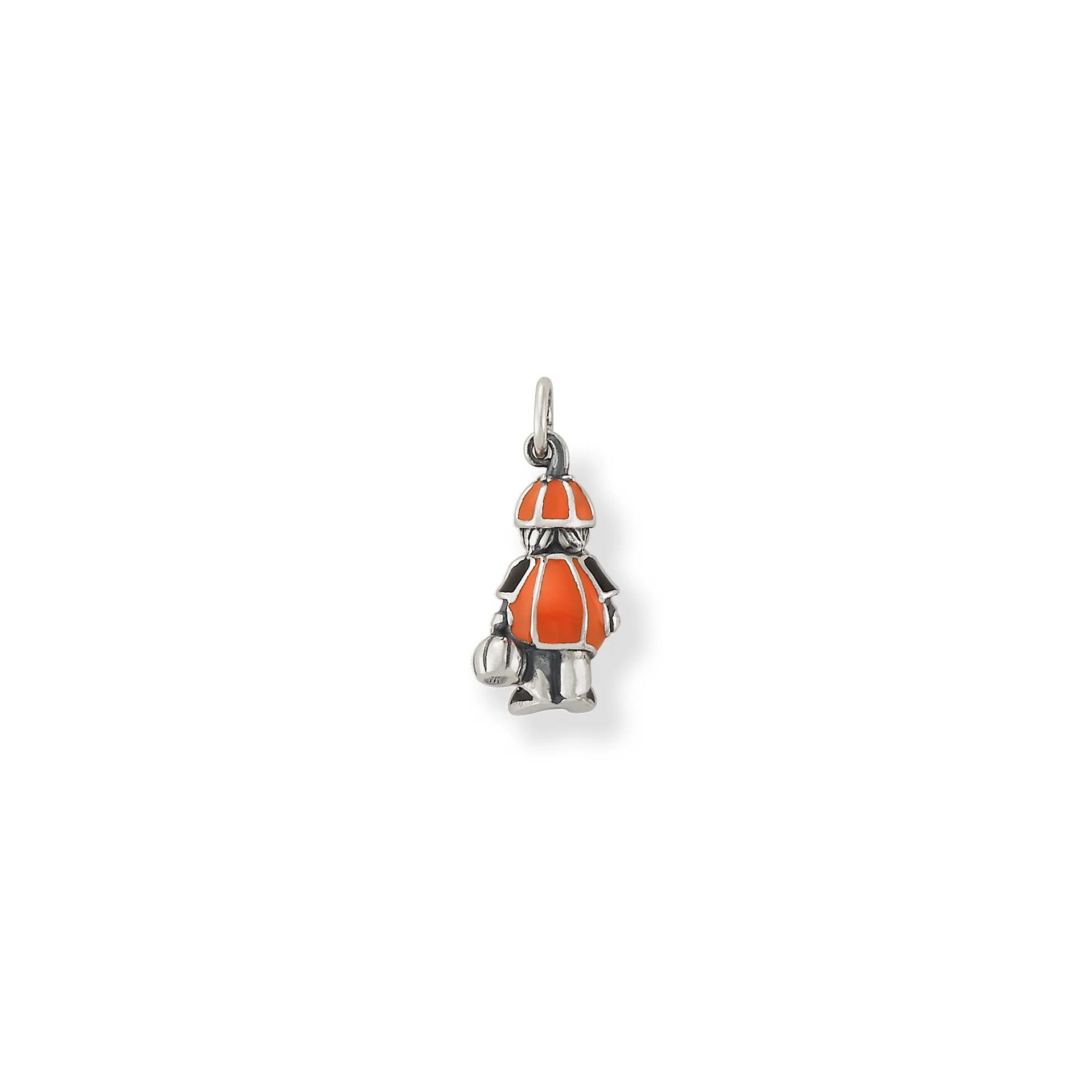 Enamel Pumpkin Costume Charm - Image 3
