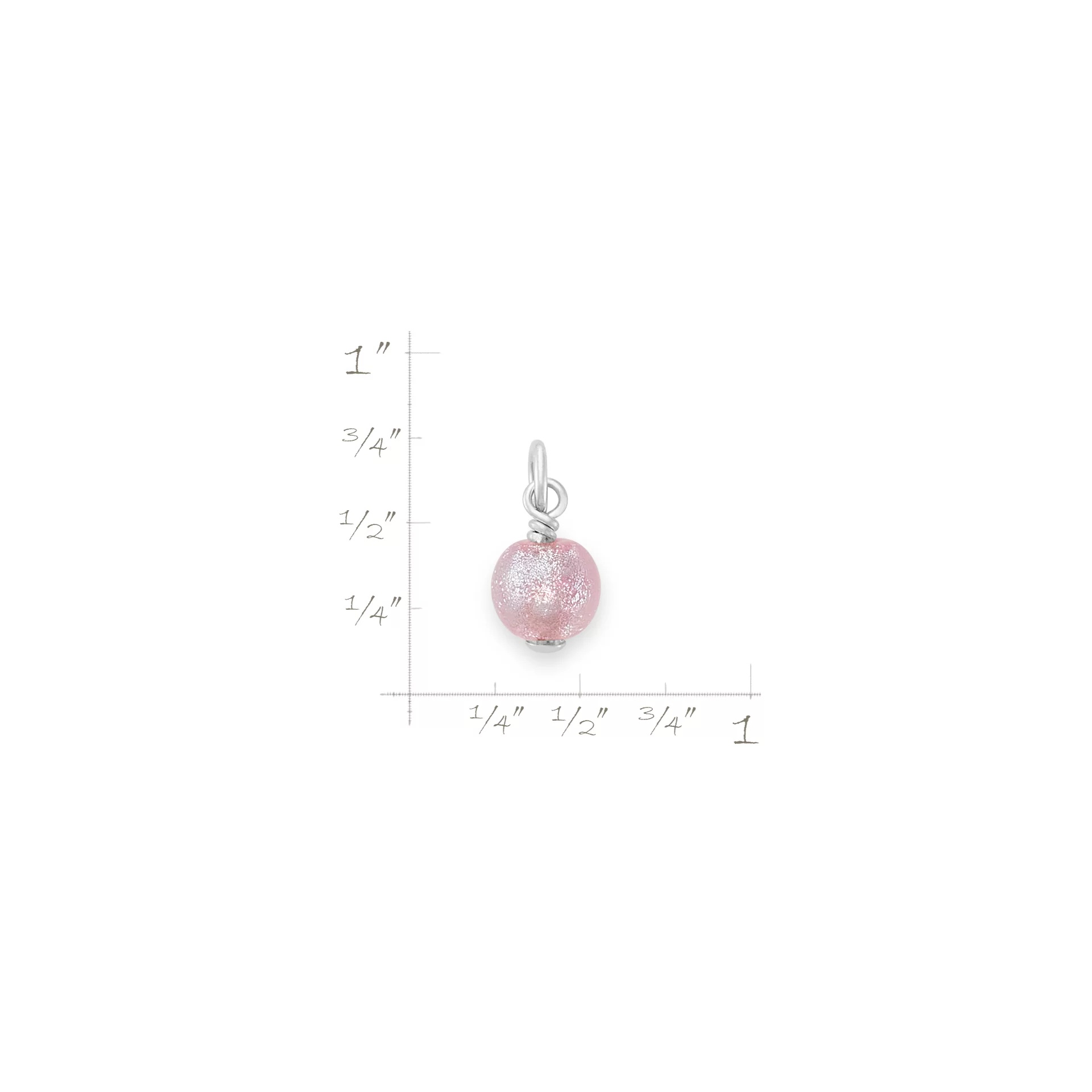 Mini Art Glass Bead Charm - Image 4