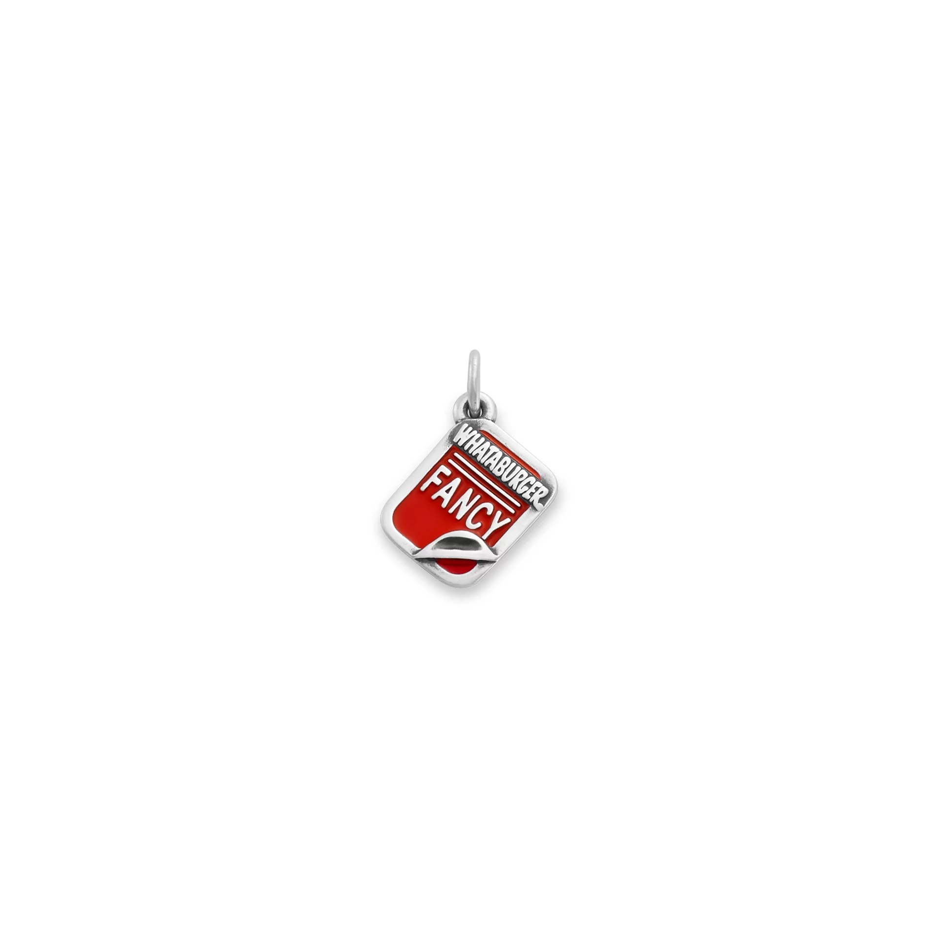 Enamel "Whataburger Fancy" Ketchup Charm