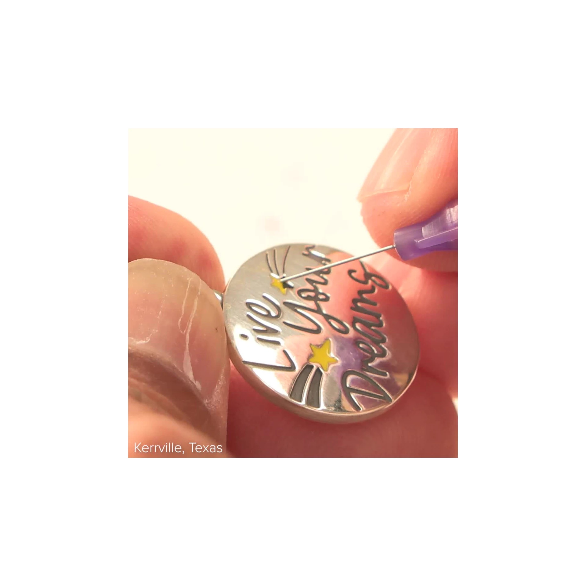 Enamel Live Your Dreams Charm - Image 4