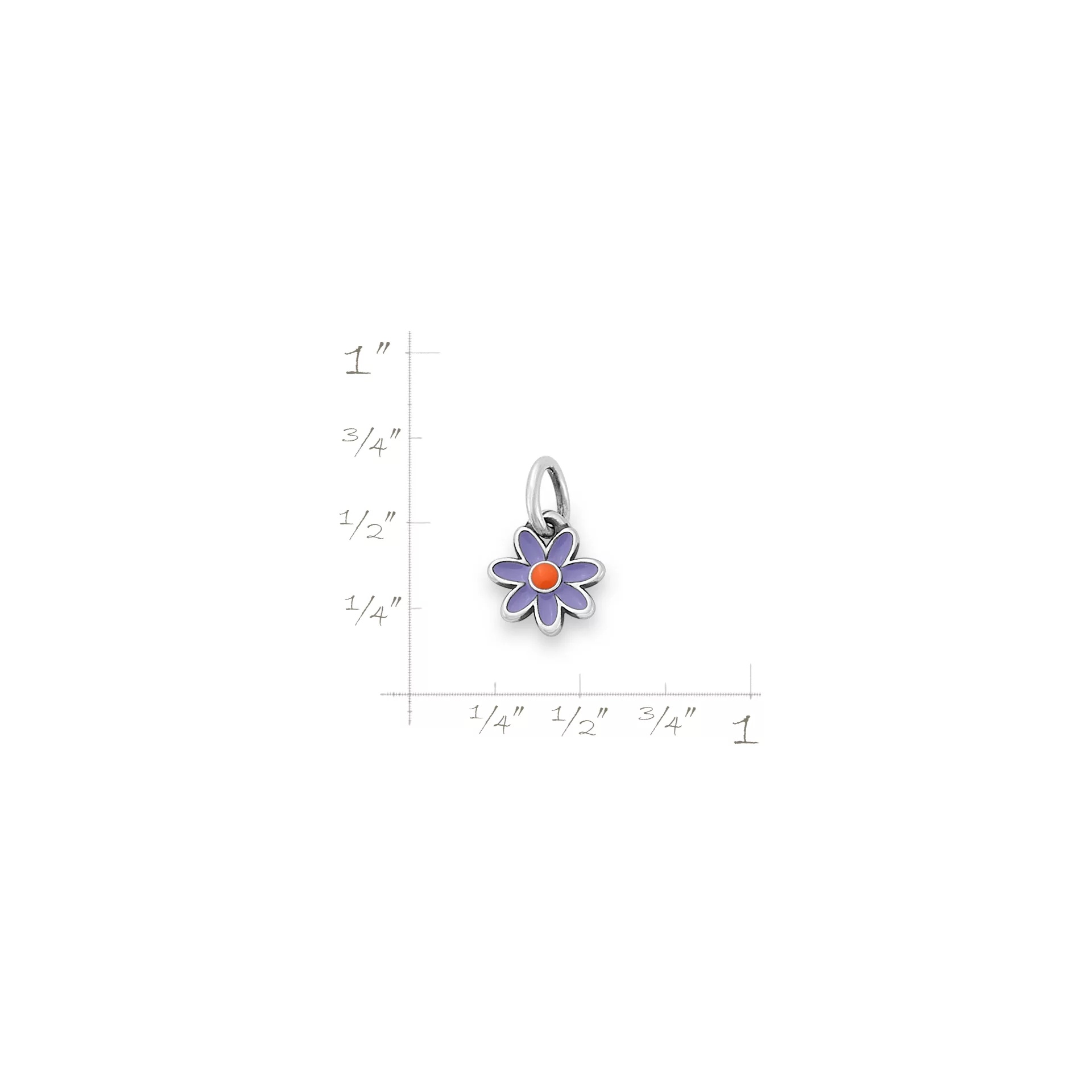 Enamel Mini Flower Charm - Image 6