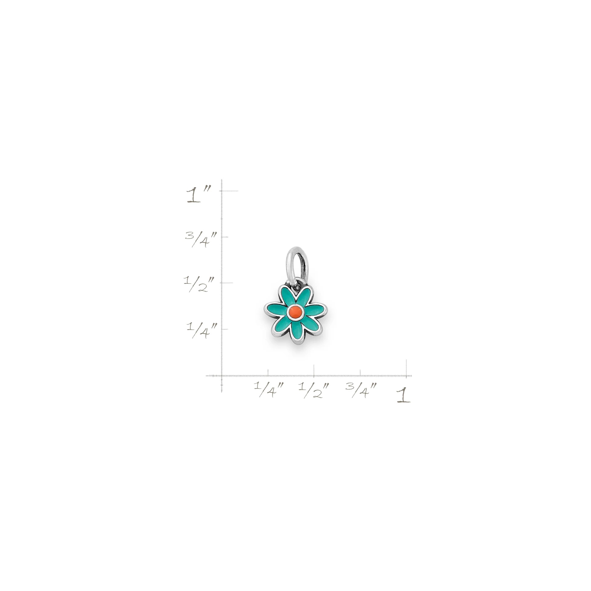 Enamel Mini Flower Charm - Image 6