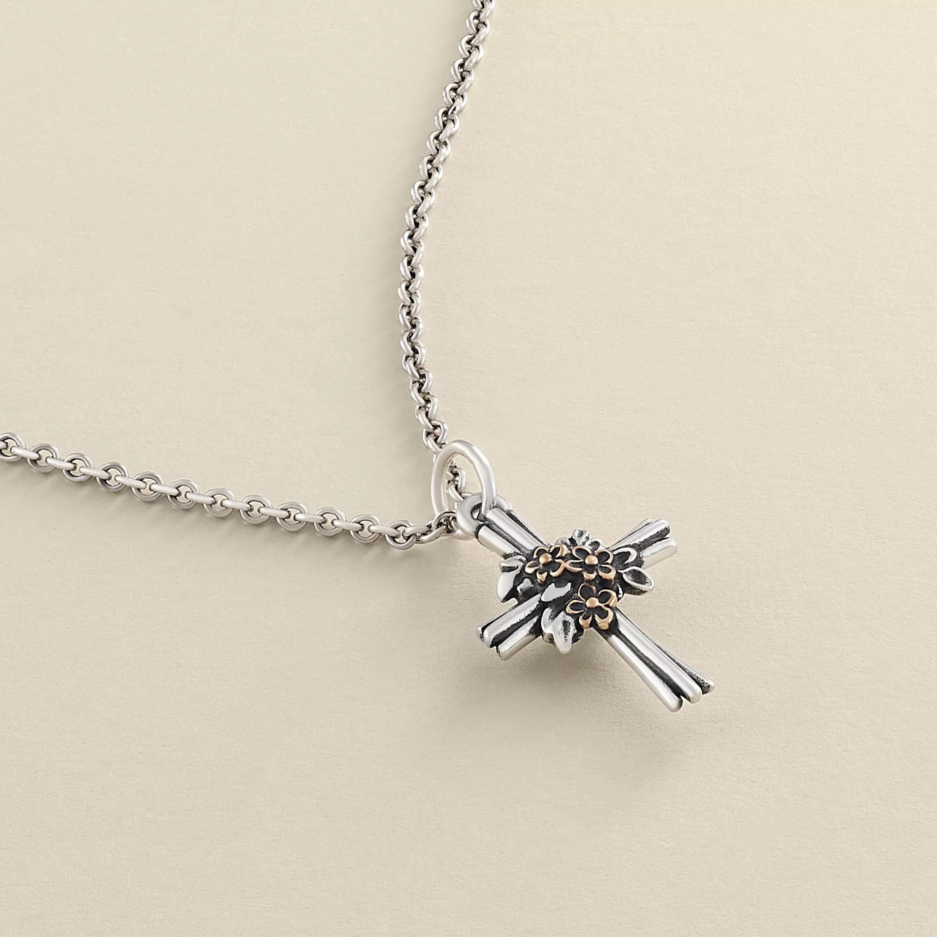 Growing in Faith Cross Charm - Image 2