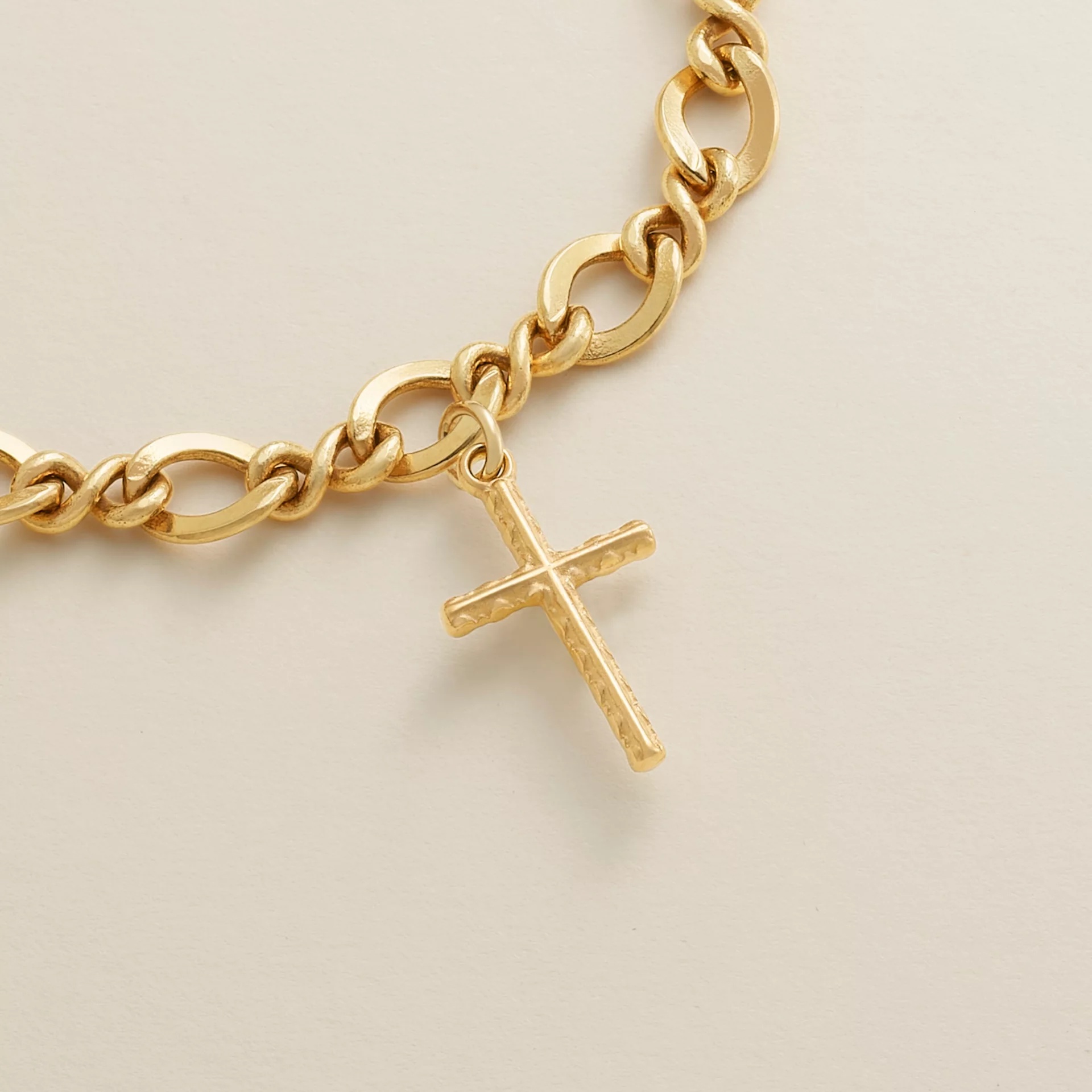 Petite Elegant Cross Charm - Image 2