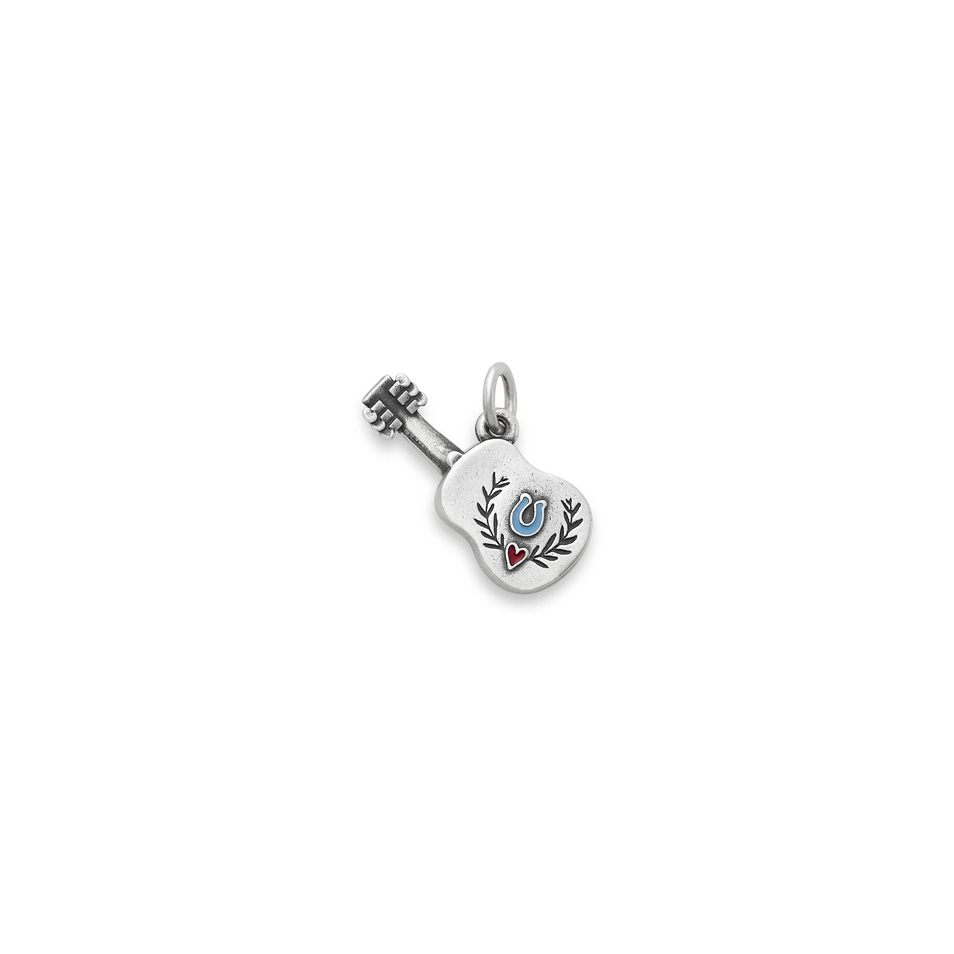 Enamel Festive Guitar Charm - Image 2