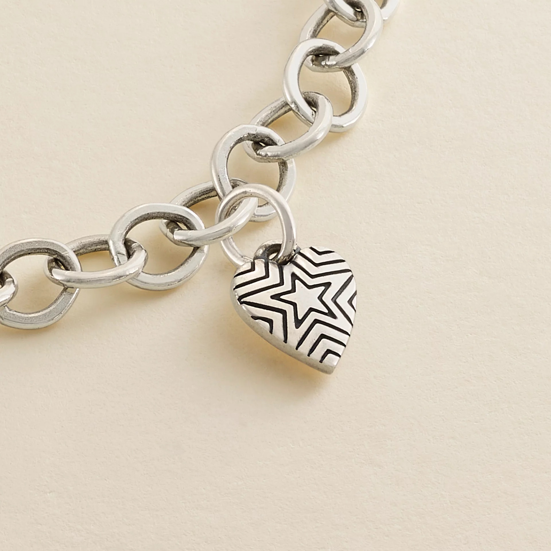 Radiant Star Mini Heart Charm - Image 2