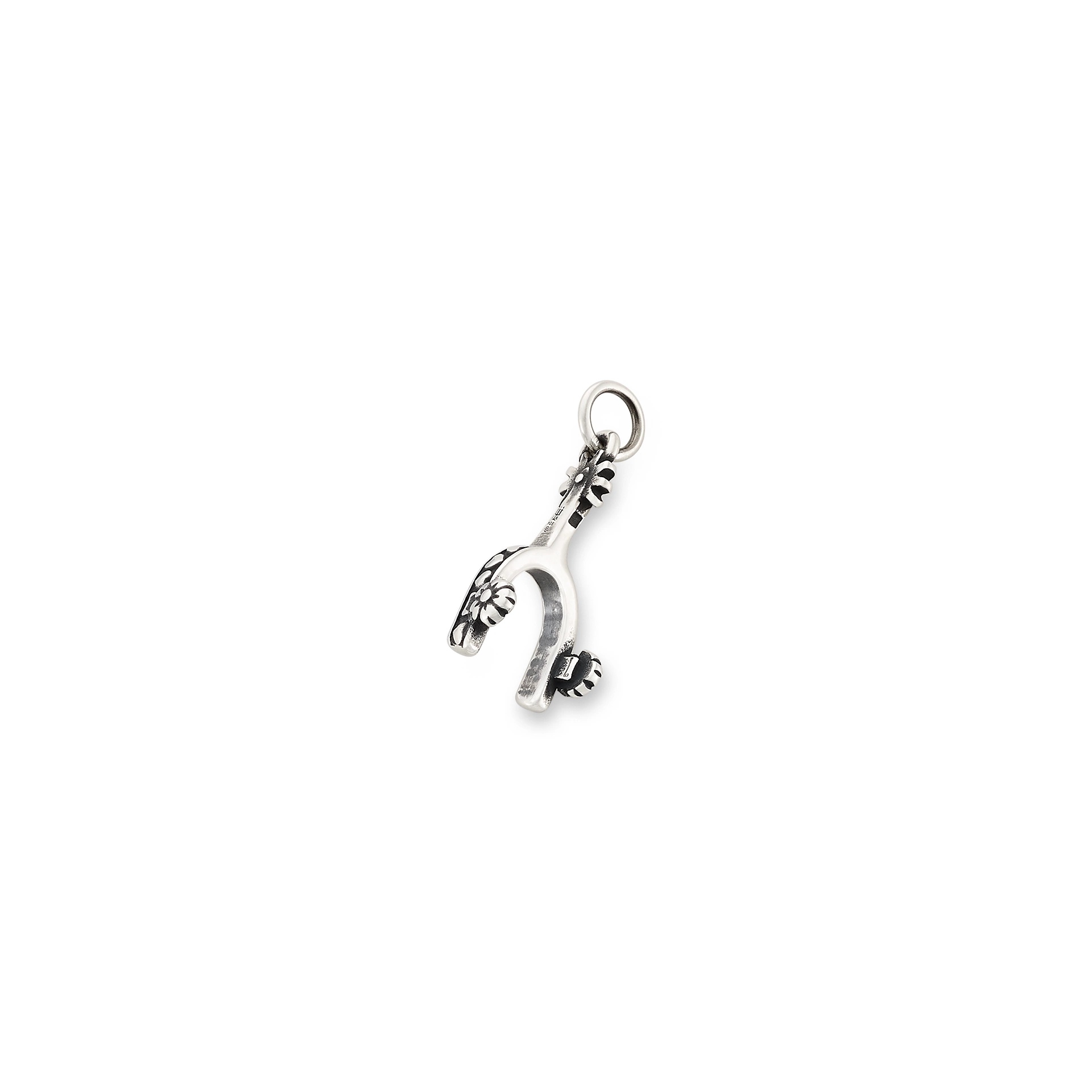 Hearts and Flowers Spur Charm - Image 2