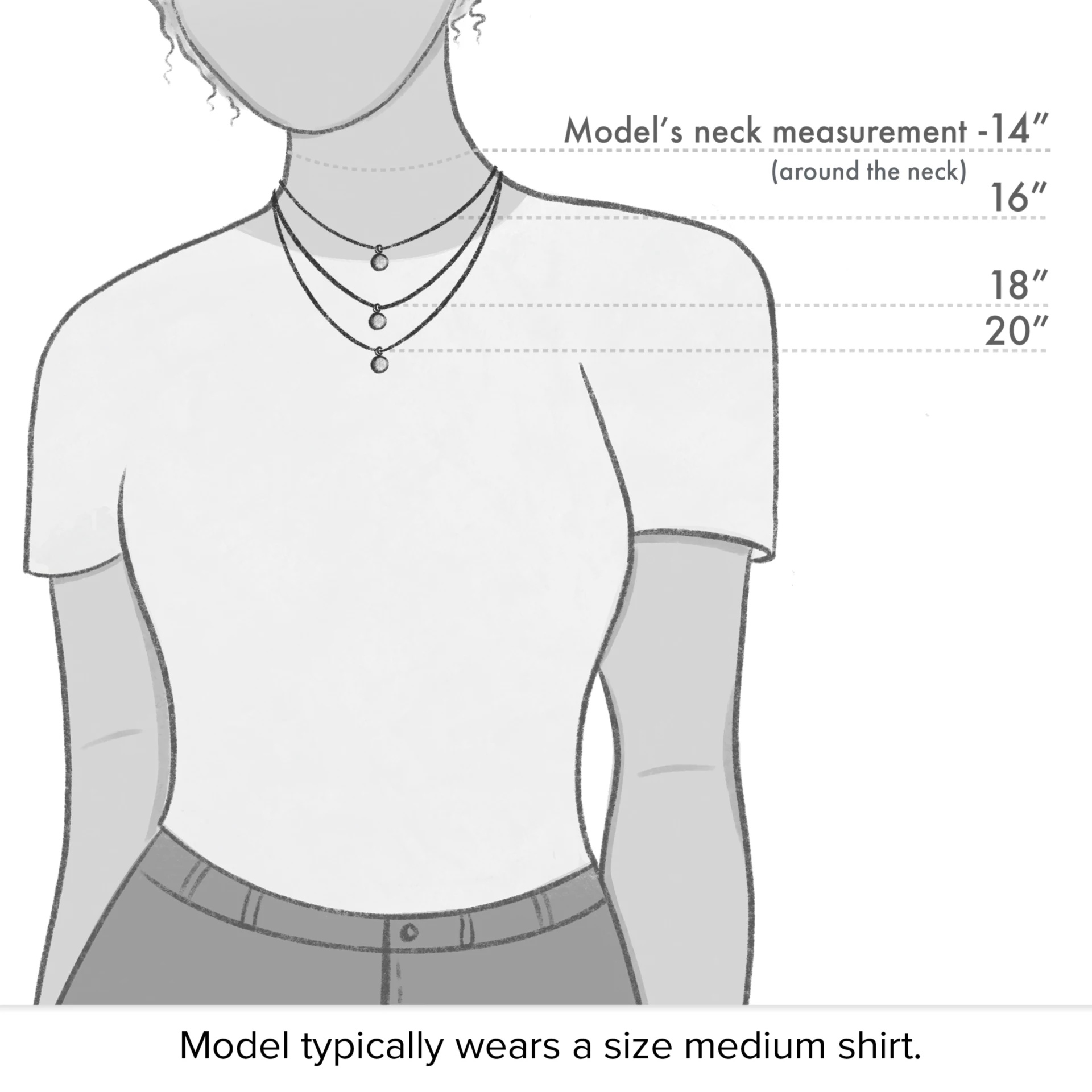 Delicate Connected Hearts Chain - Image 4