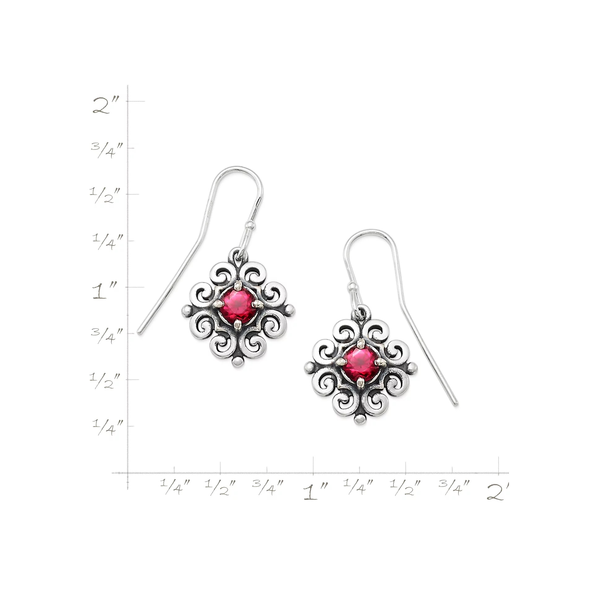Spanish Lace Birthstone Dangle EarShop All Rings - Image 4
