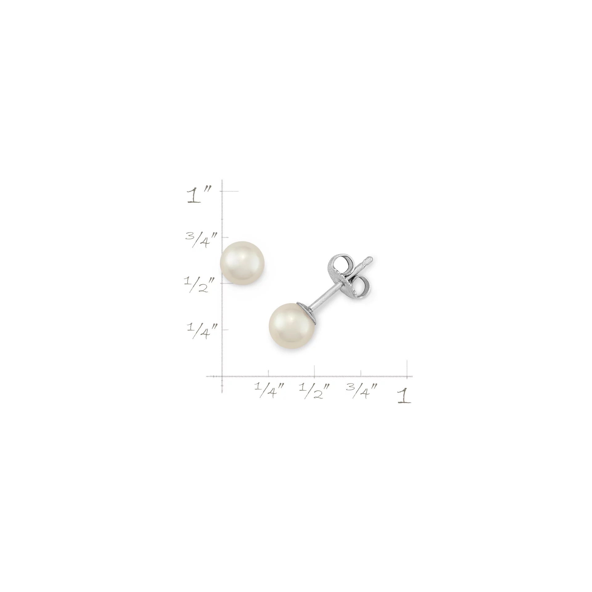 Round Gemstone Studs - Image 5