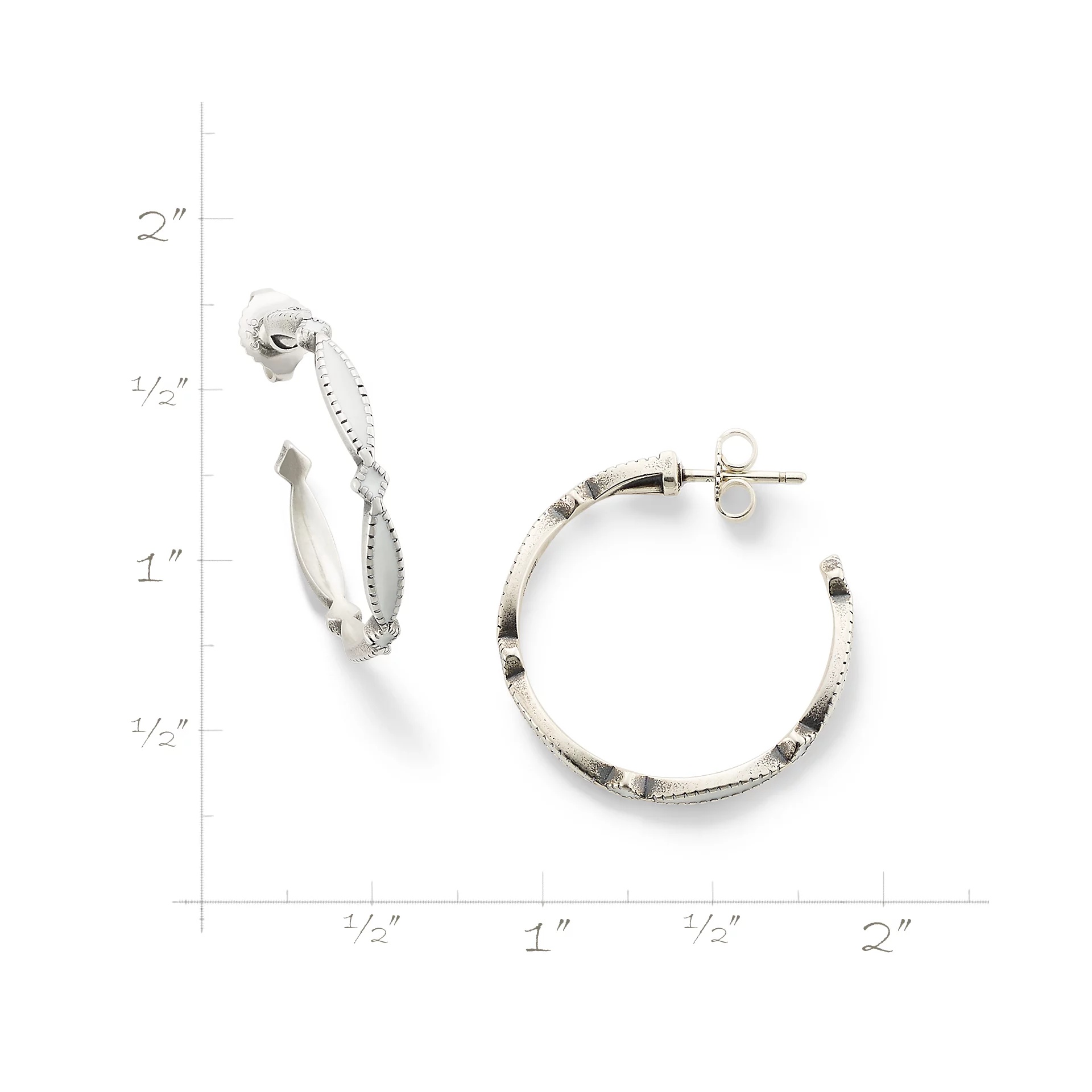 Enamel Cordoba Hoops - Image 6