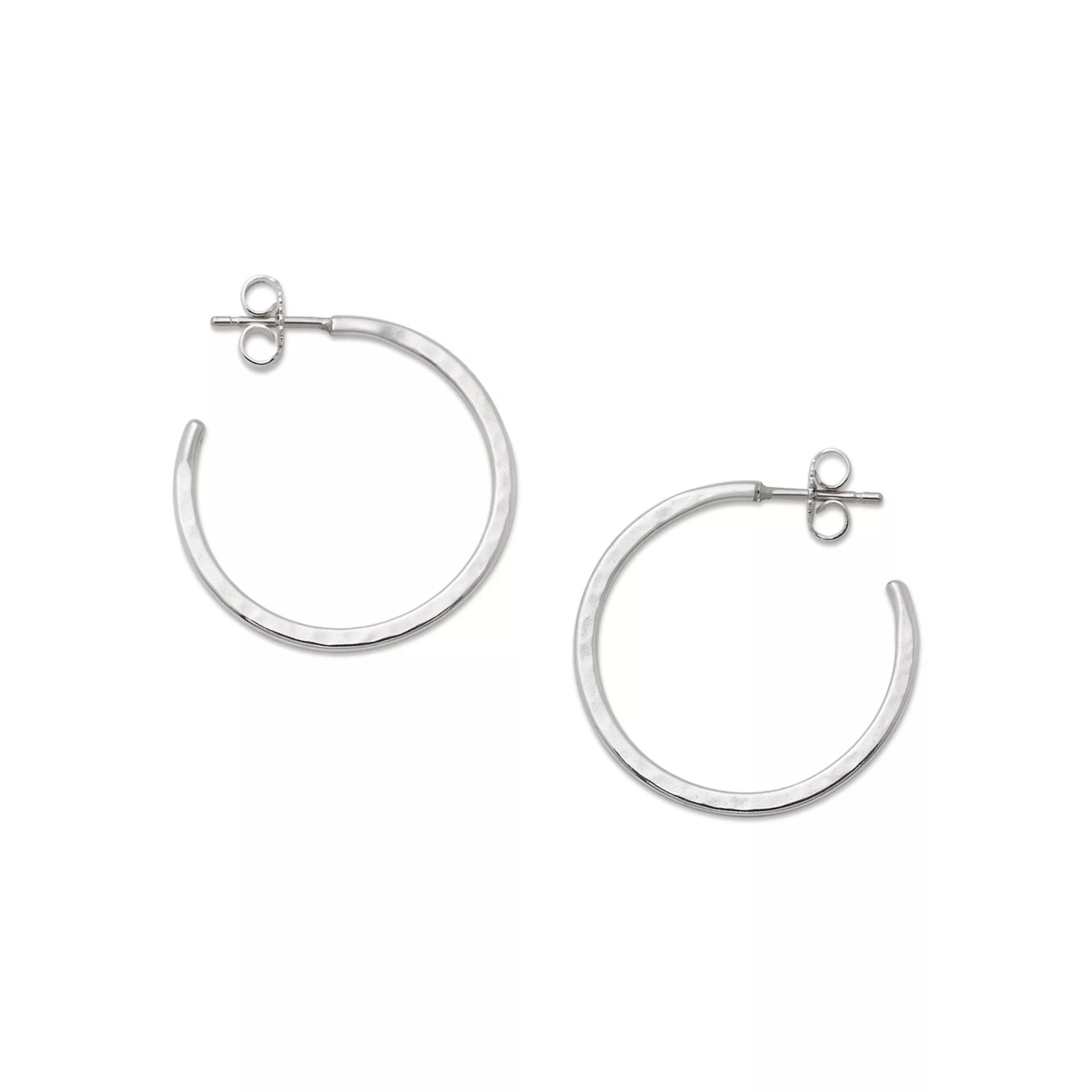 Classic Hammered Hoops
