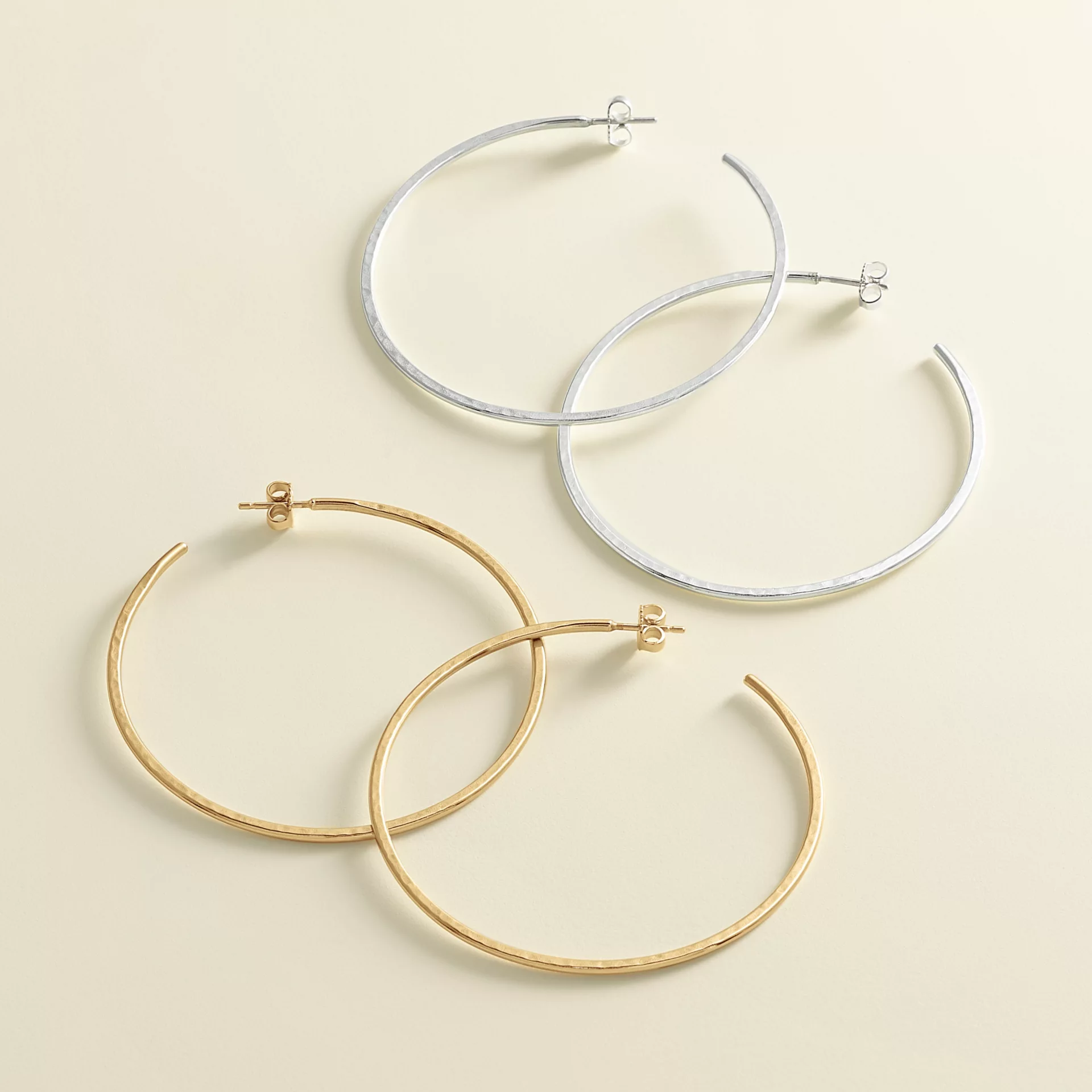 Classic Hammered Hoops - Image 3