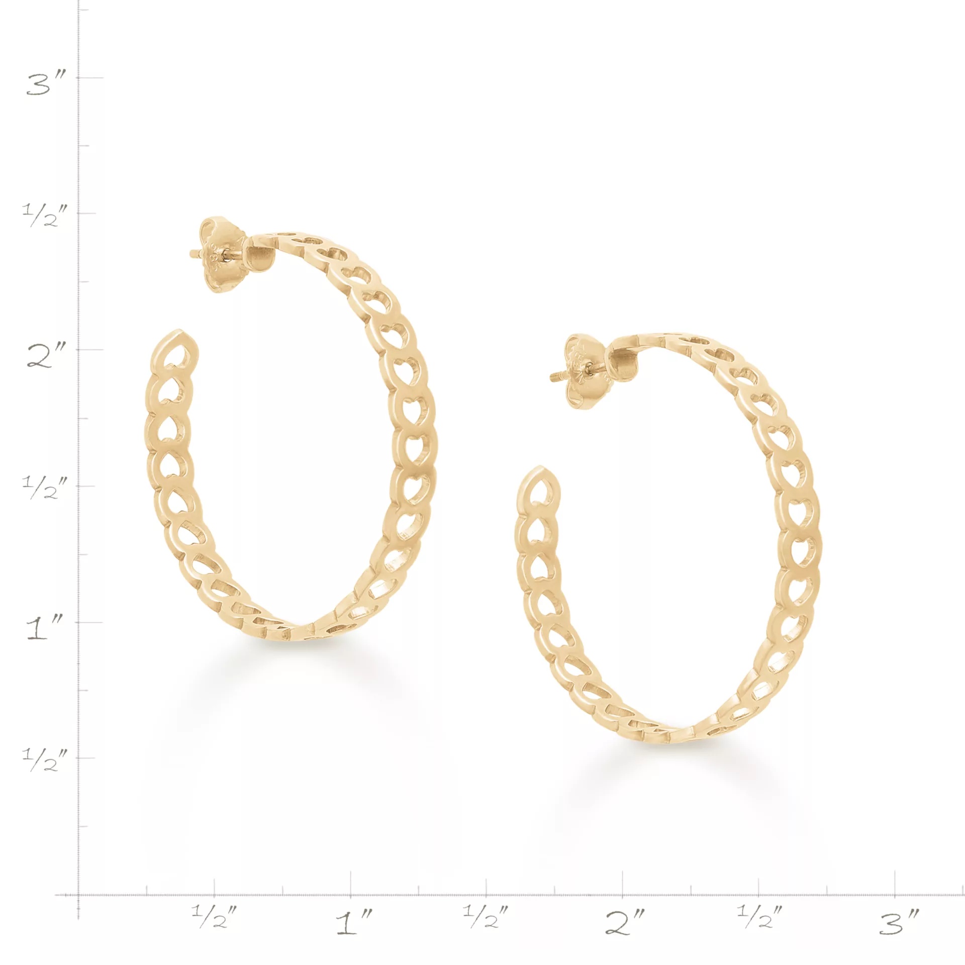 Tiny Hearts Hoops - Image 5