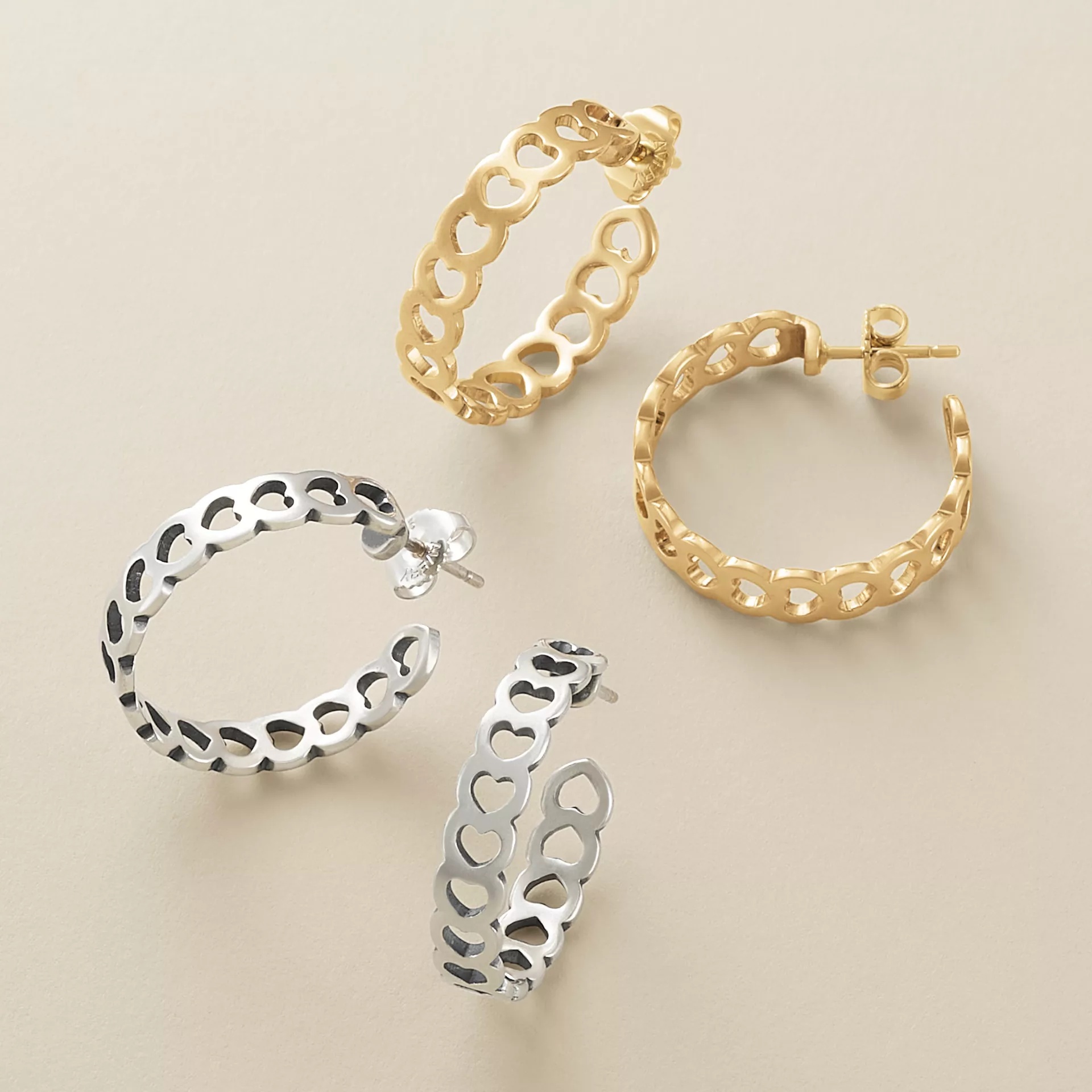 Tiny Hearts Hoops - Image 3