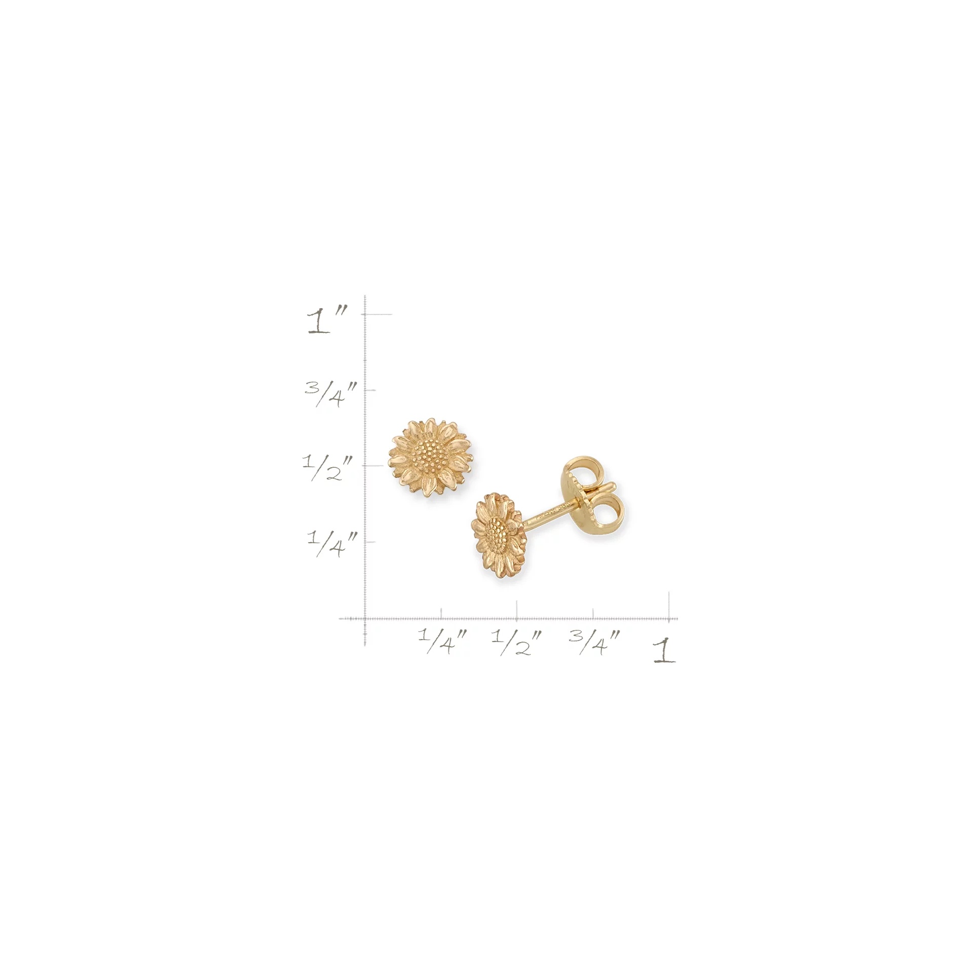 Mini Sunflower Studs - Image 6