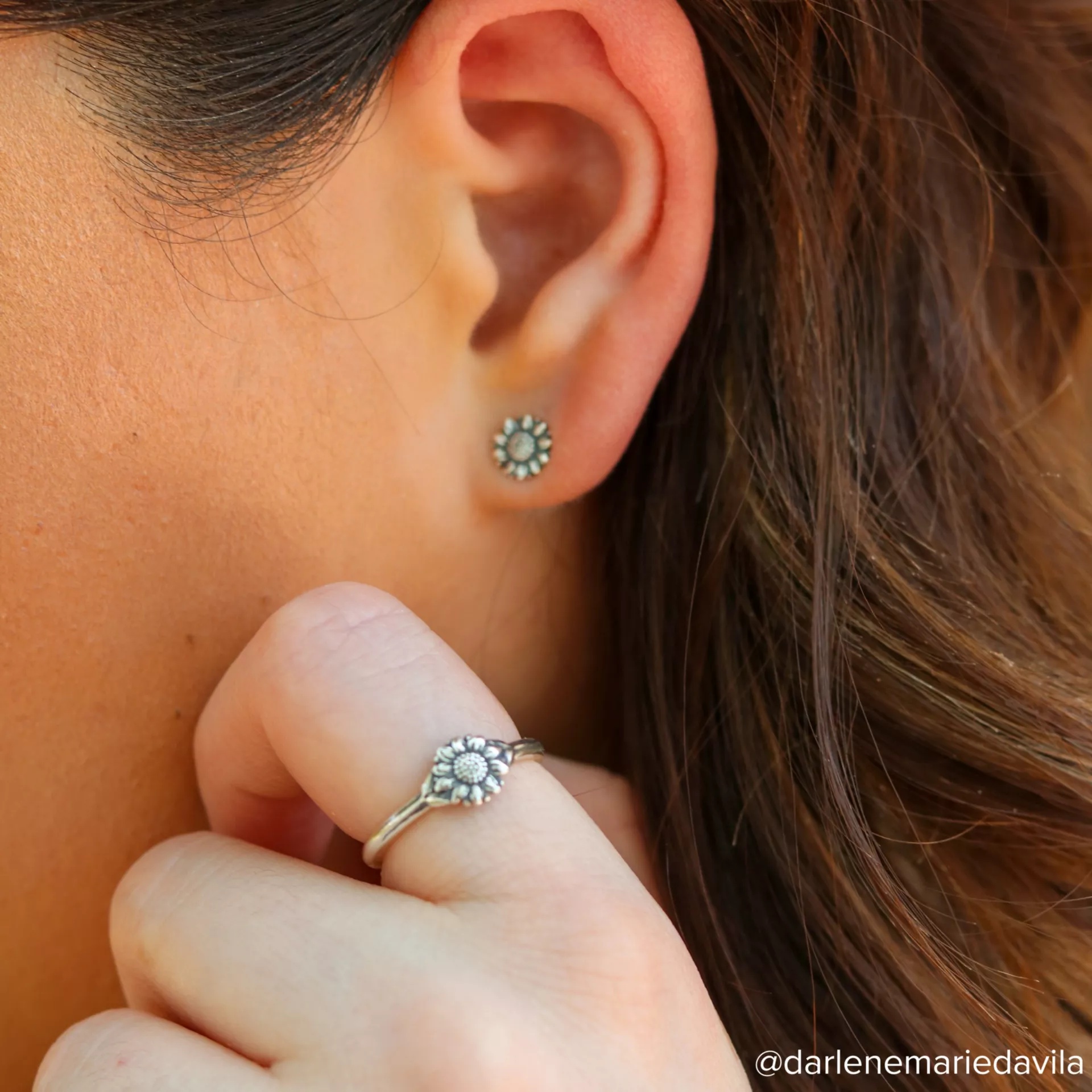 Mini Sunflower Studs - Image 6