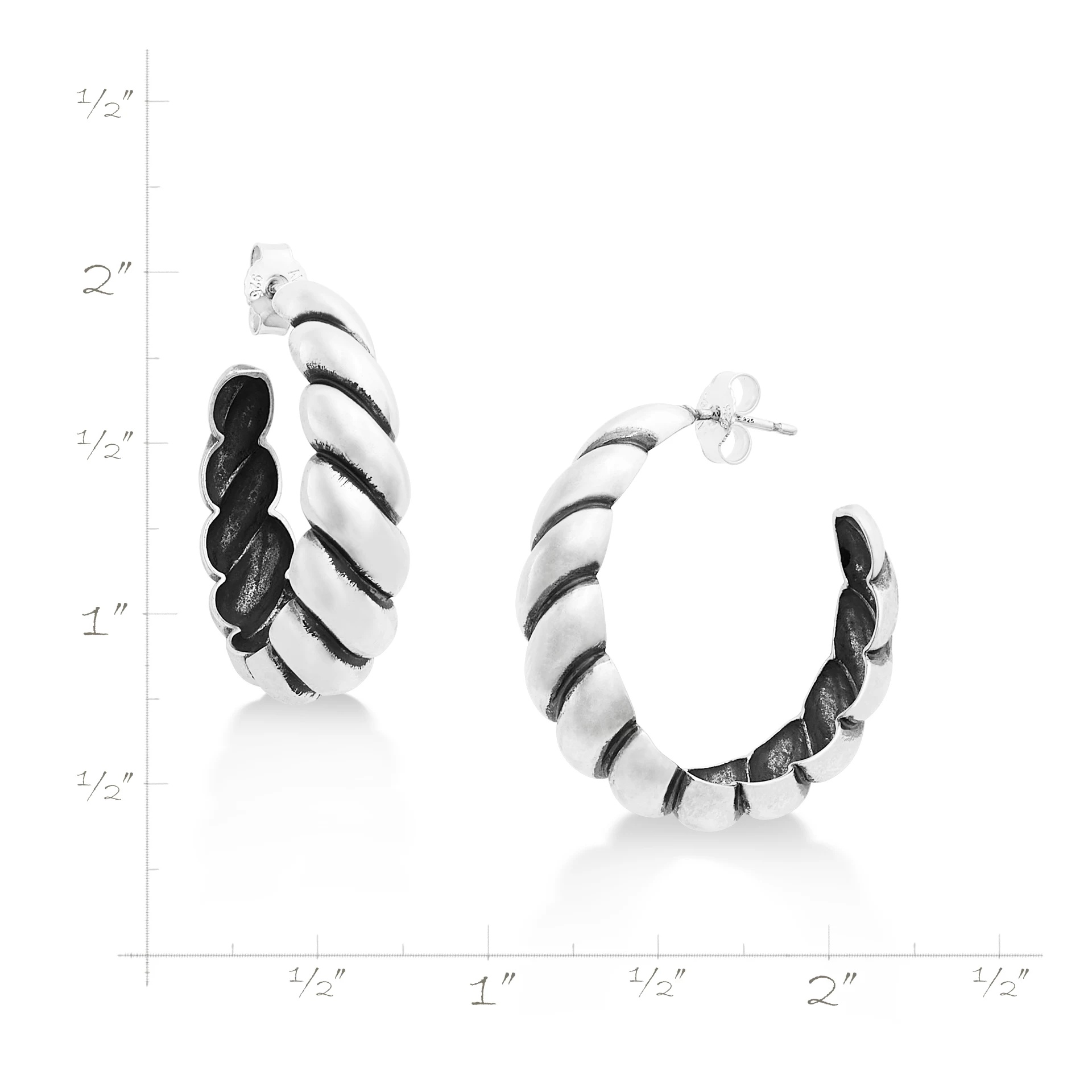 Half Twist Hoops - Image 5