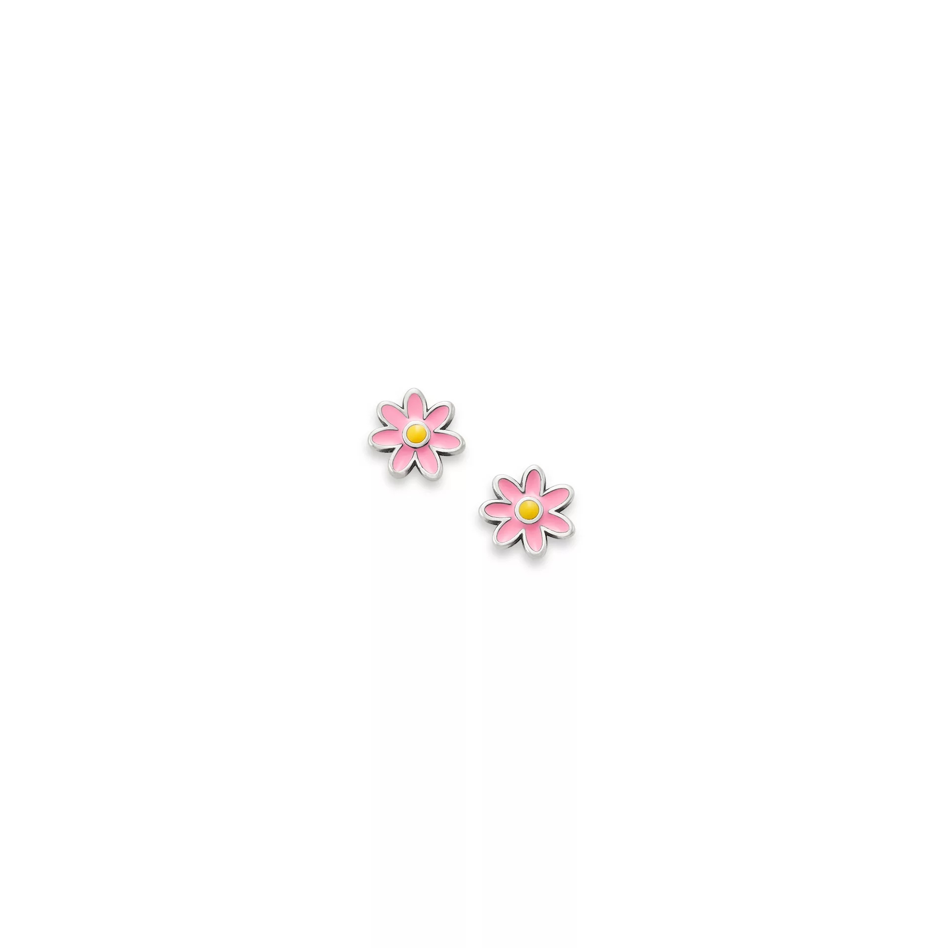 Enamel Mini Flower Studs