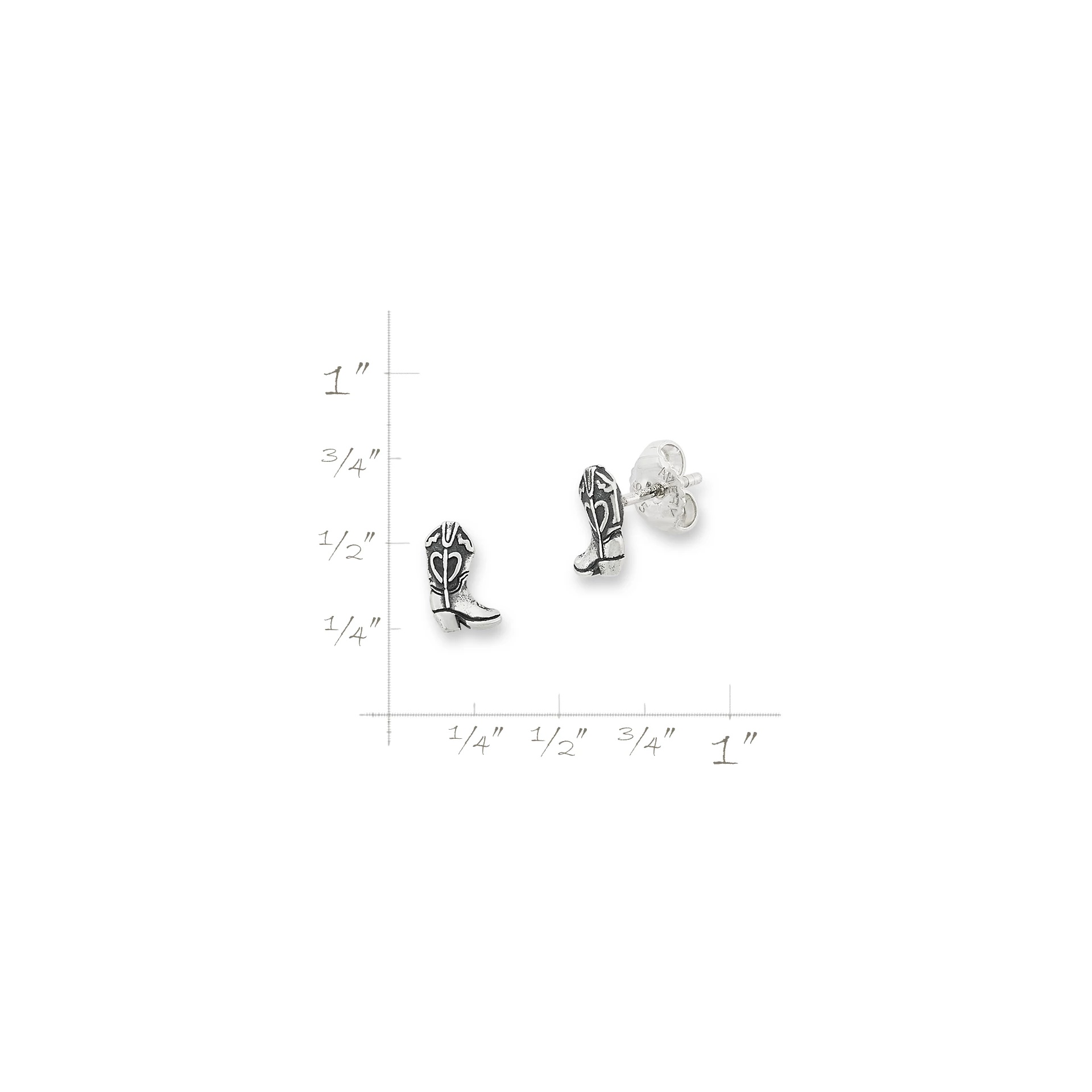 Mini Cowgirl Boot Studs - Image 4