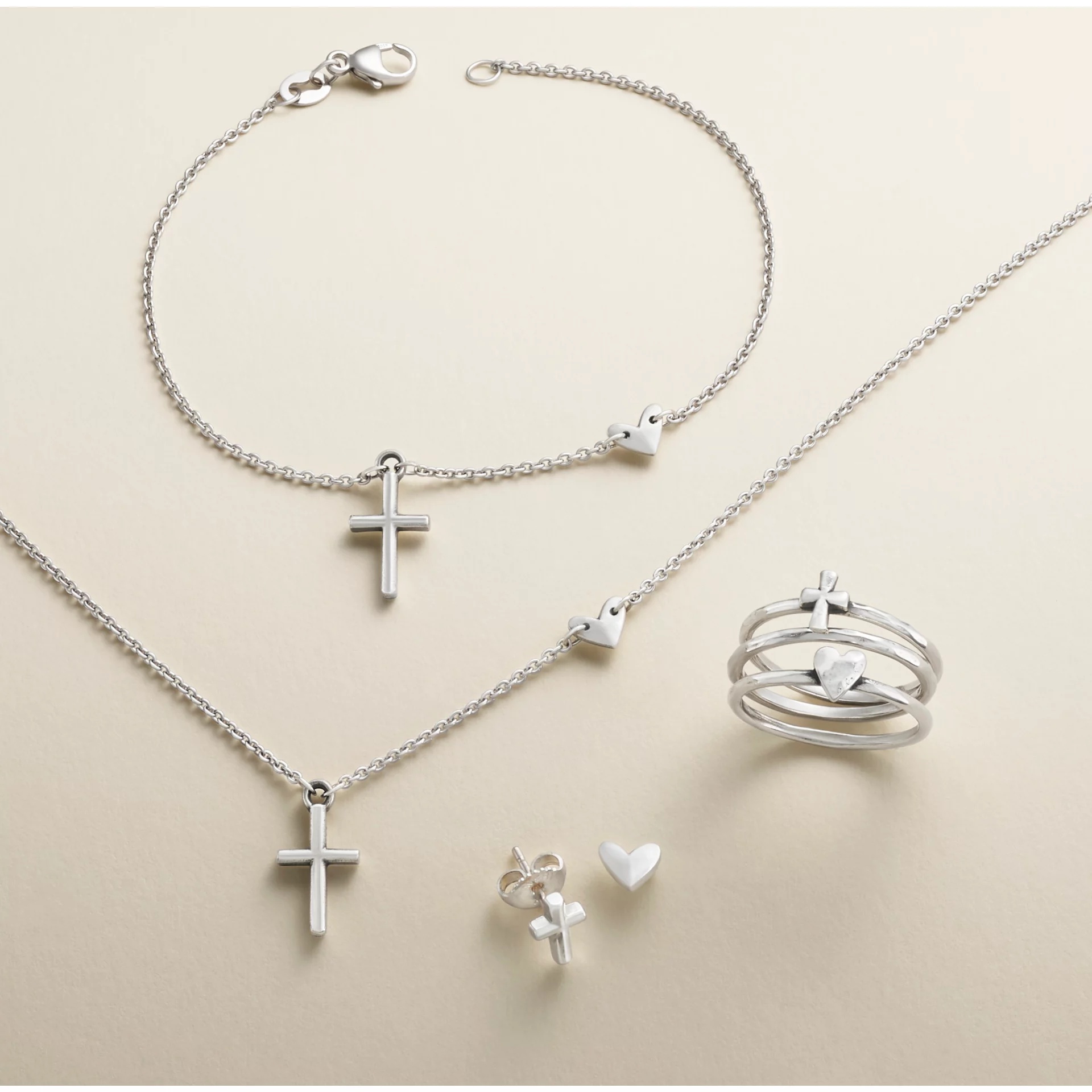 Faith and Love Ring Set - Image 3